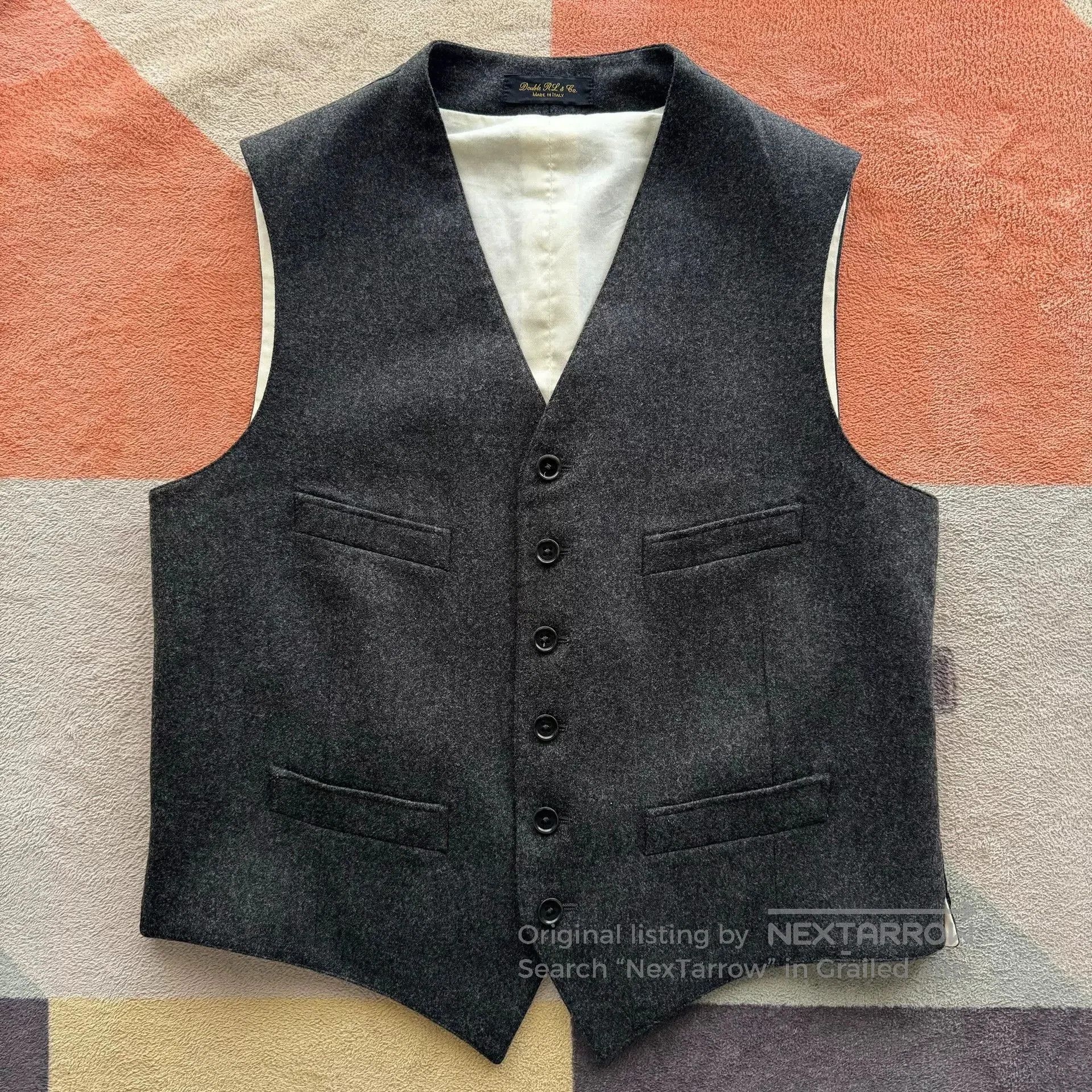RRL Ralph Lauren RRL Ralph Lauren Wool Formal Vest. Size US M / EU 48-50 / 2 - 2 Thumbnail