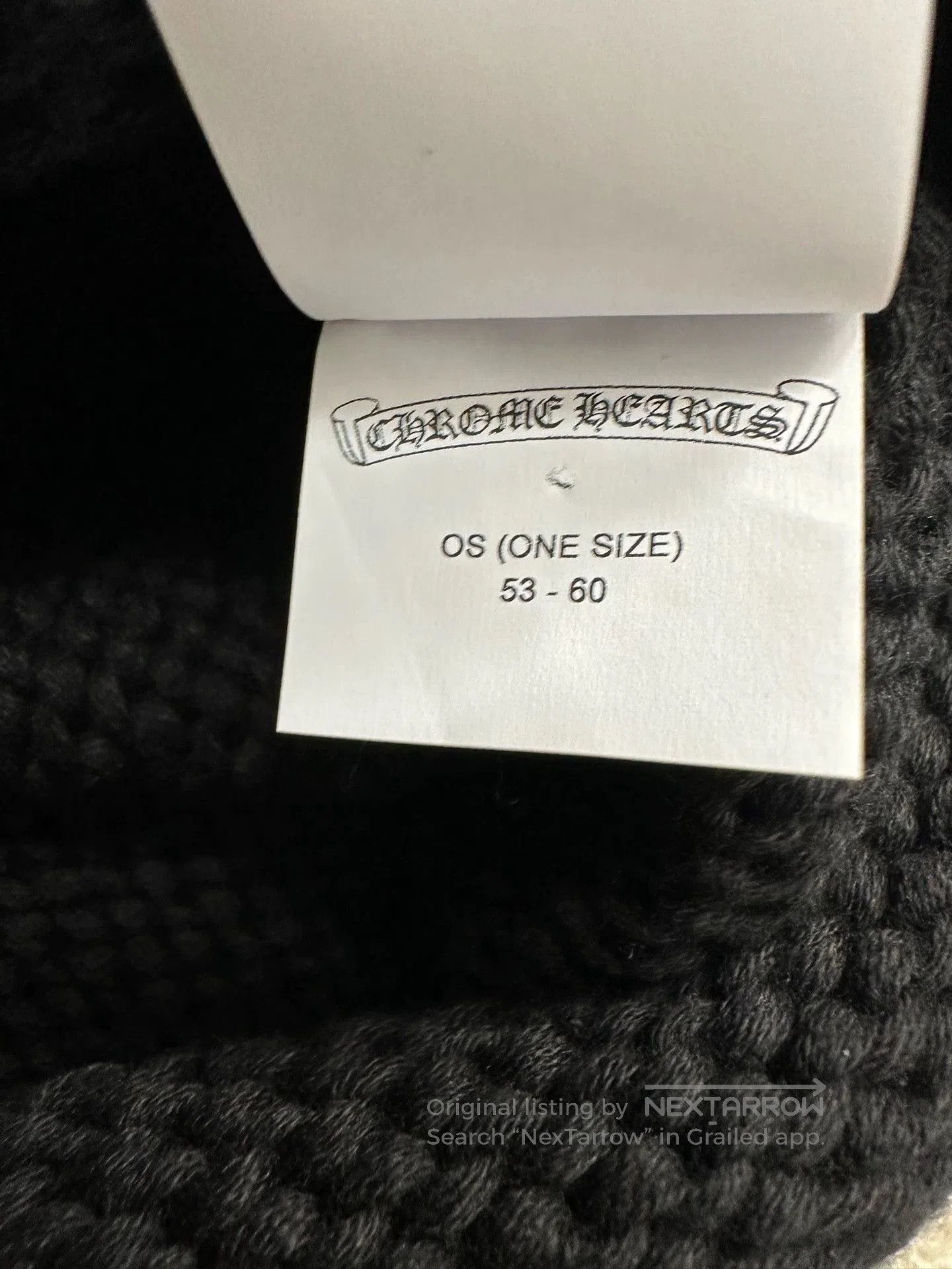 Chrome Hearts chrome hearts knit cap with cross design. Size ONE SIZE - 5 Thumbnail