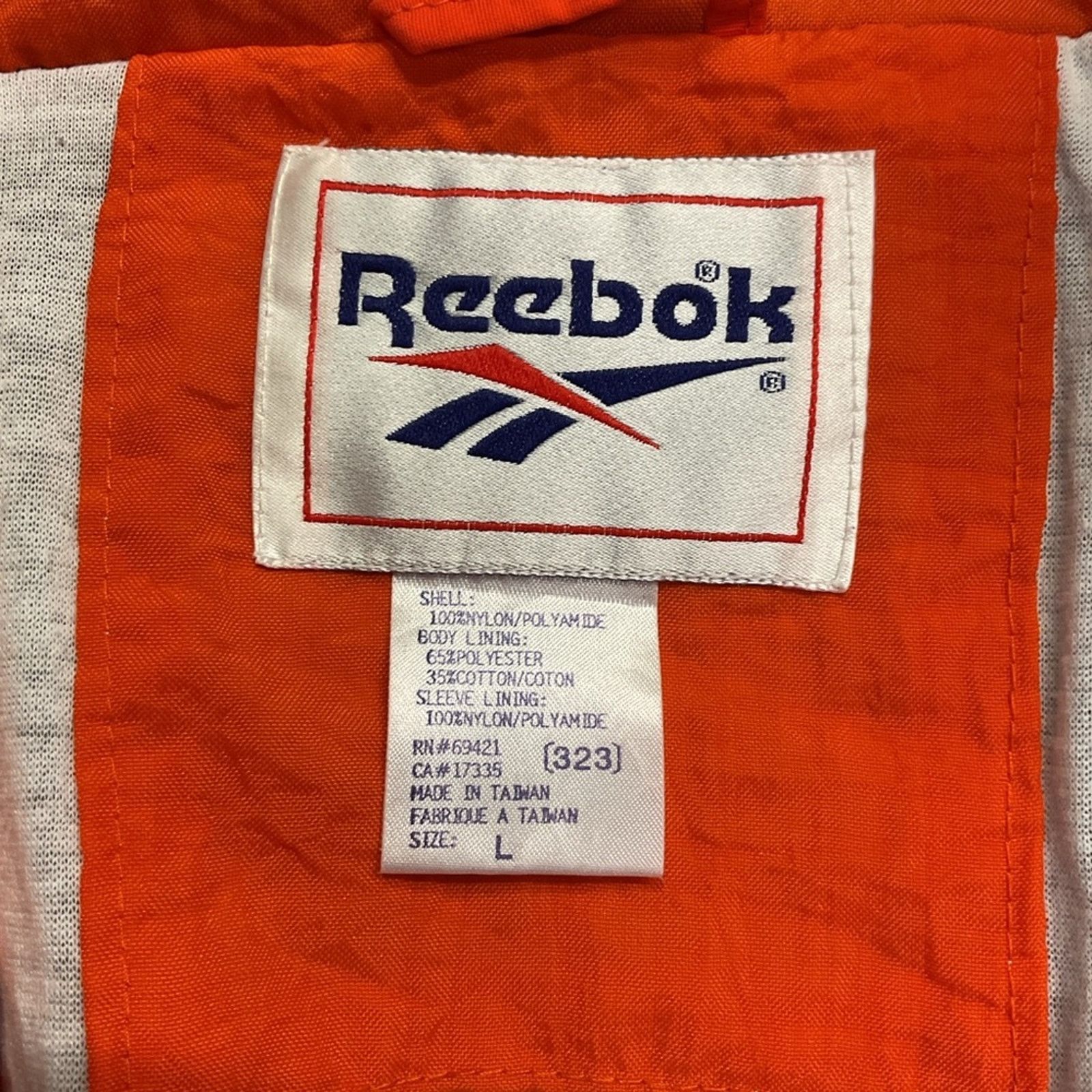 Reebok Reebok Auburn Tigers Track Full-Zip Jacket Size US L / EU 52-54 / 3 - 3 Thumbnail