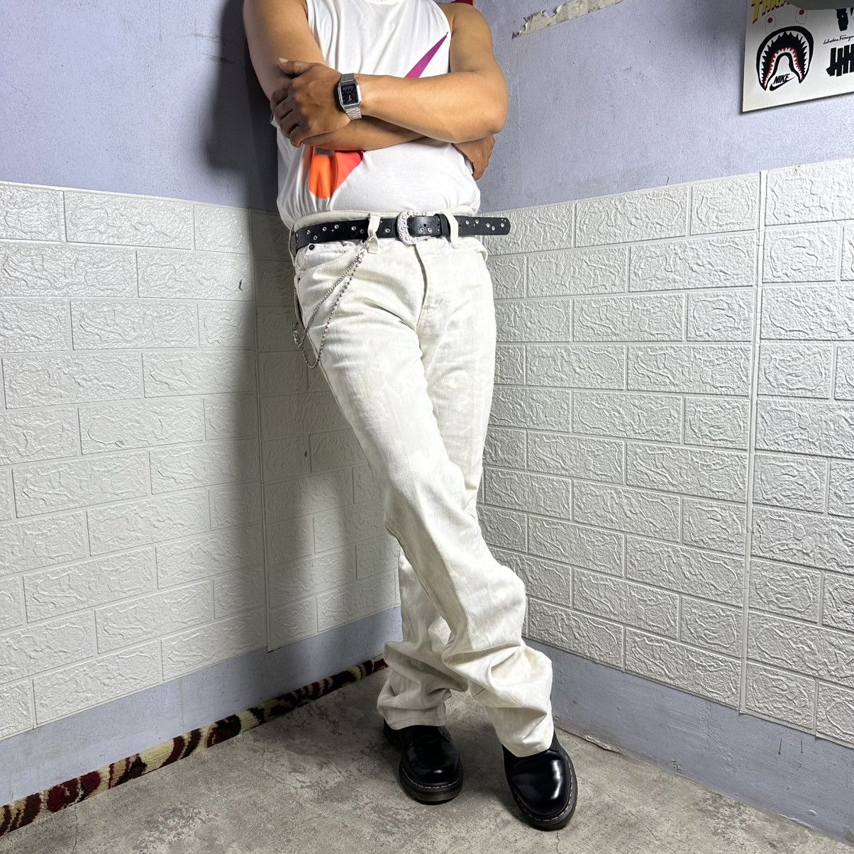 Japanese Brand Semantic Design Acid Wash Flare Size US 31 - 3 Thumbnail
