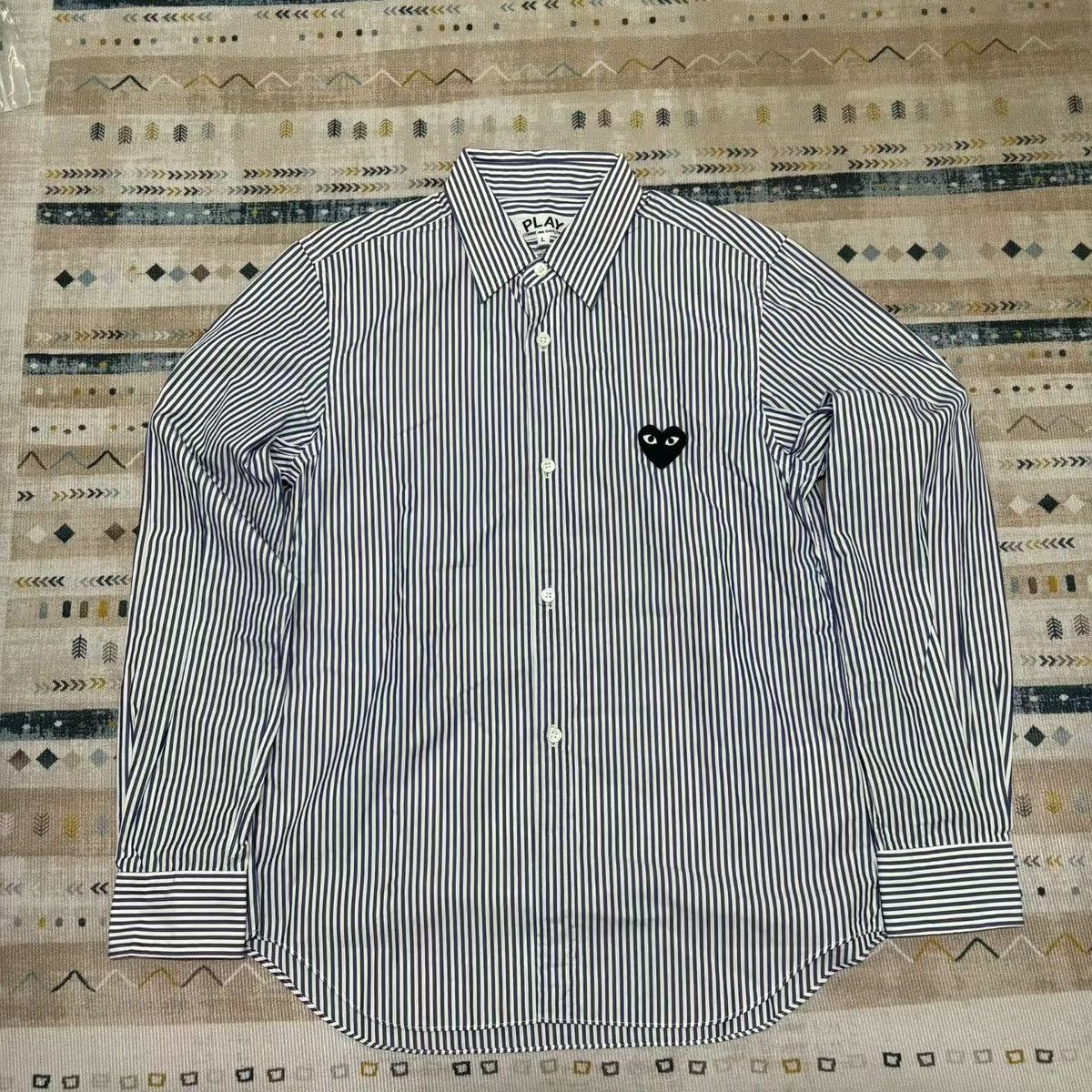 CDG by Comme des Garcons CDG PLAY SHIRT Size US L / EU 52-54 / 3 - 1 Thumbnail