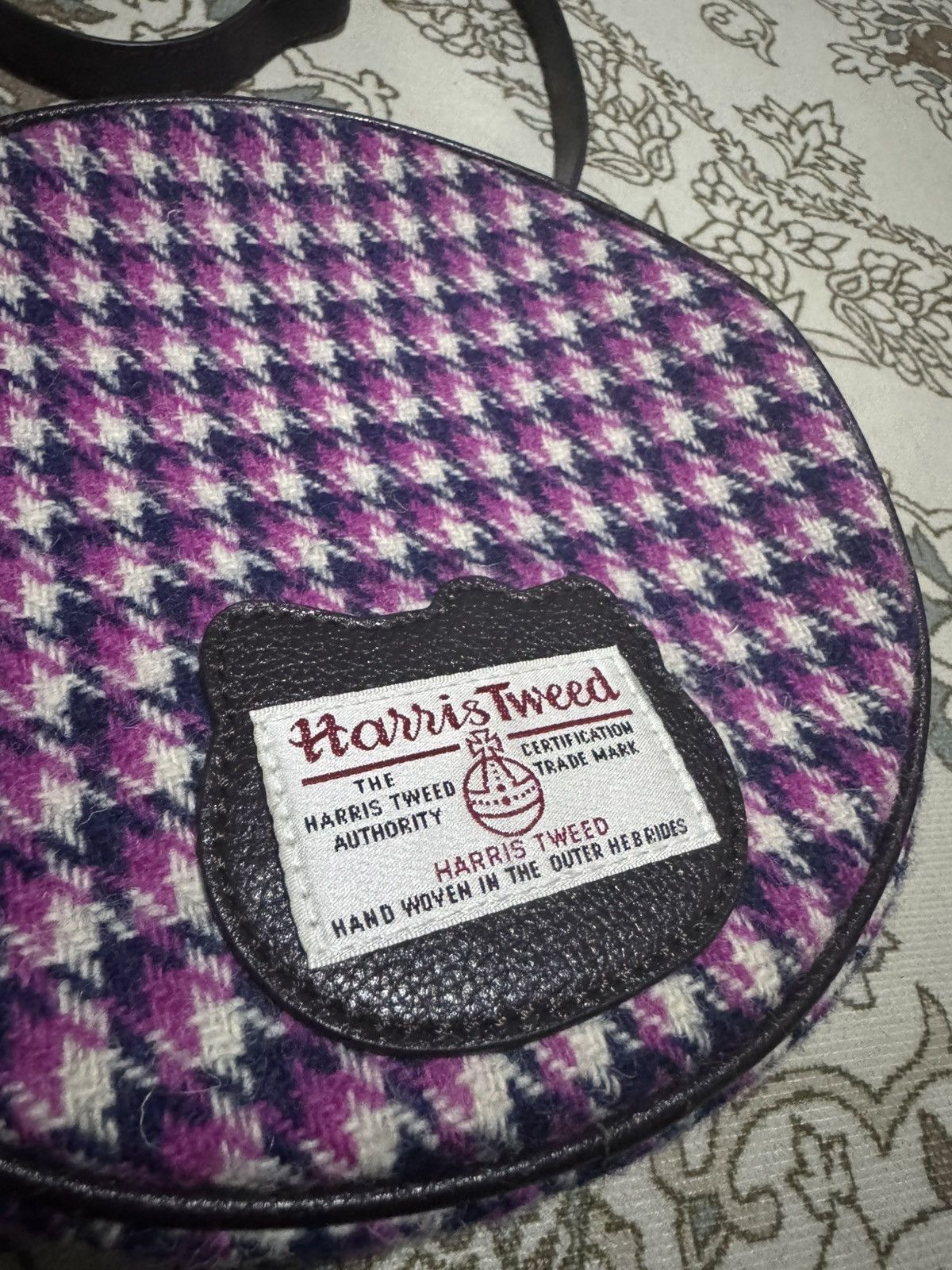 Anime × Harris Tweed Sanrio 2016 Hello Kitty x Harris Tweed Small Sling Bag Size ONE SIZE - 4 Thumbnail