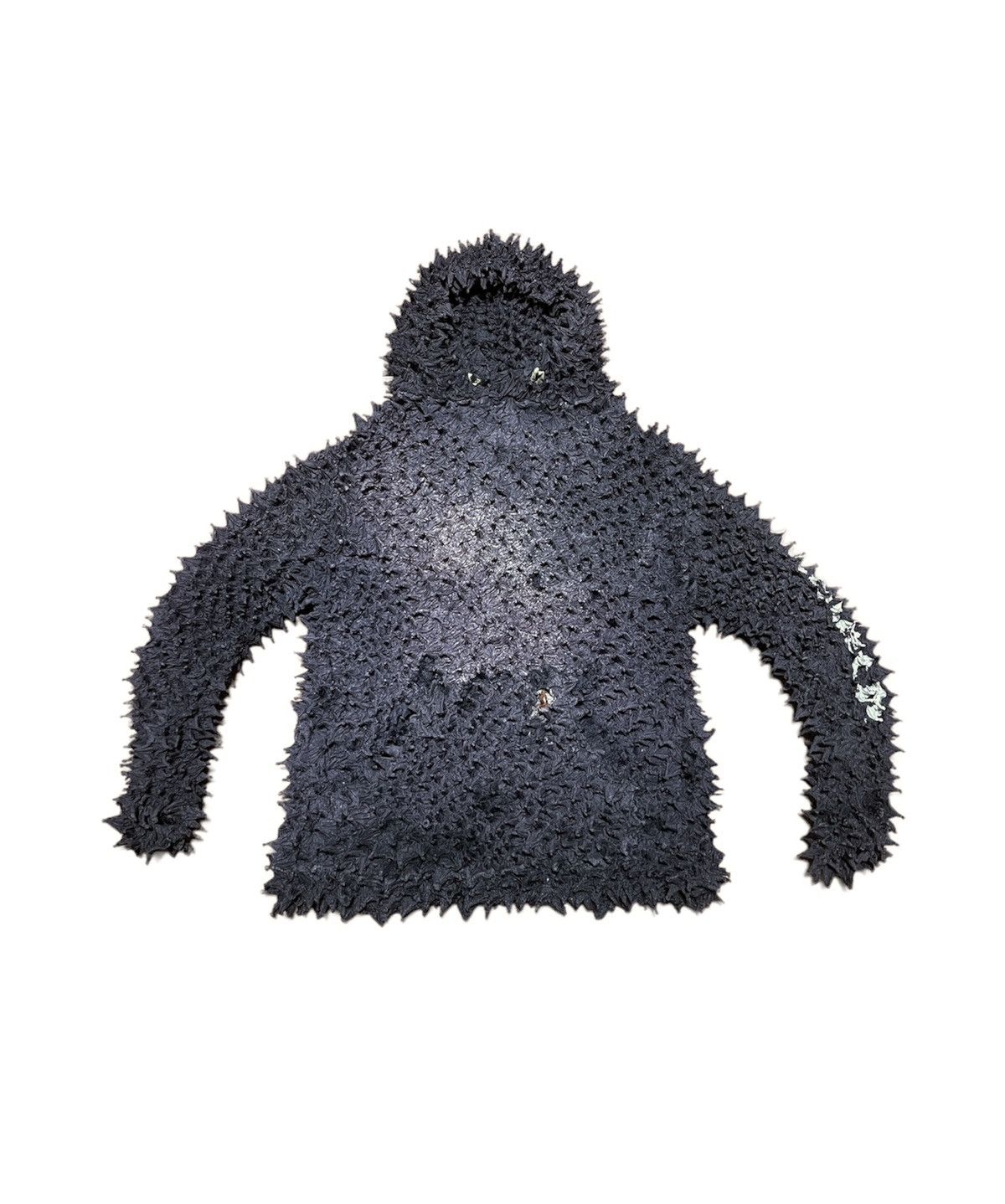 image of Doublet 2 Of 9 Shibori Hoodie in Black, Men's (Size Medium)