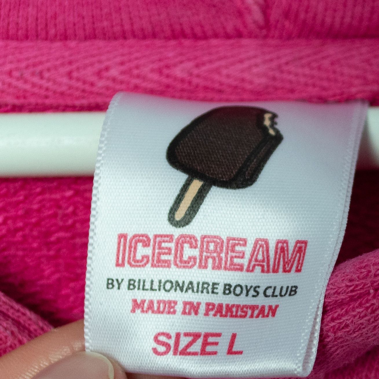 Billionaire Boys Club × Icecream ICECREAM dog hoodie by bilionaire boys club pink Size US L / EU 52-54 / 3 - 6 Thumbnail