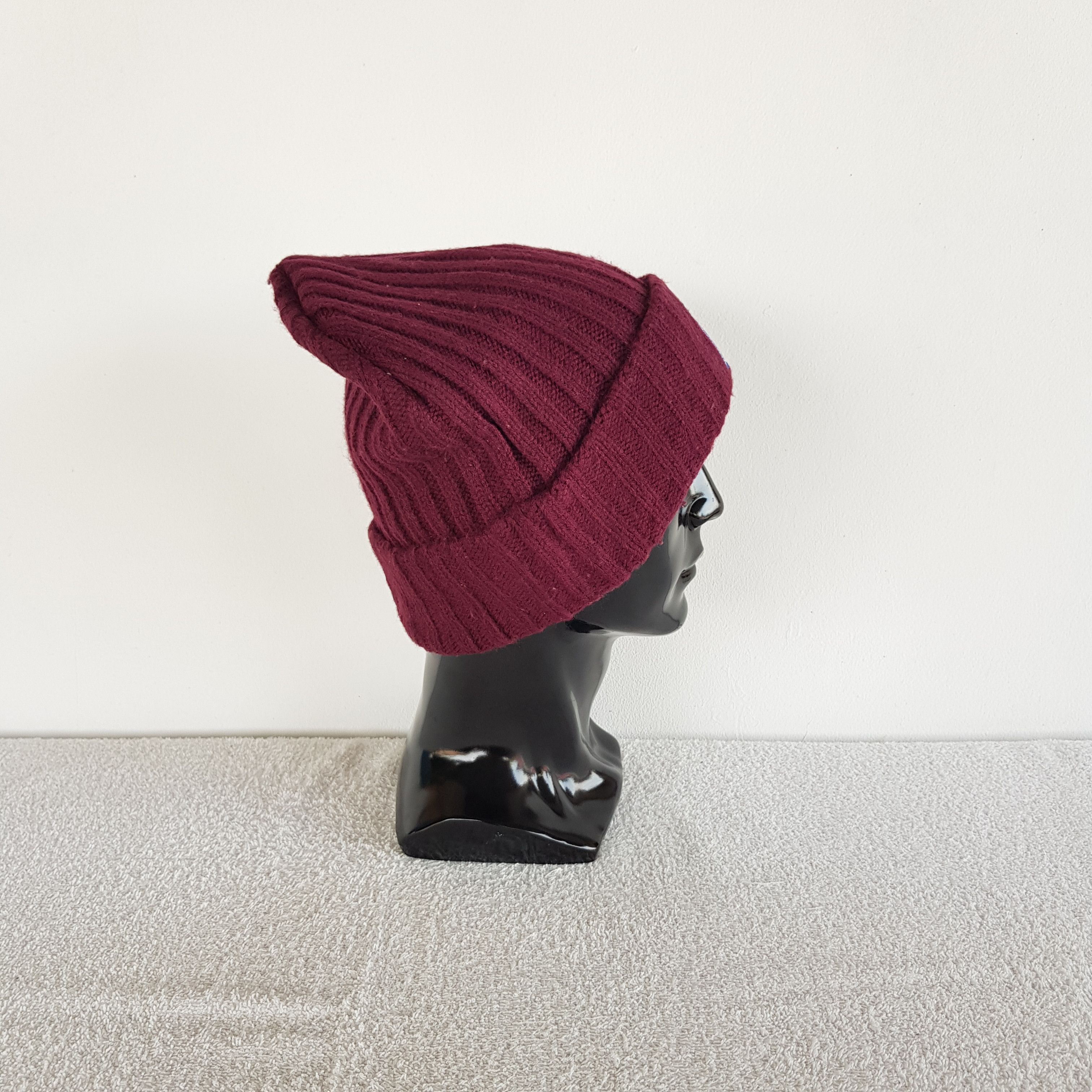 Adidas Vintage Adidas Beanie Y2K Adidas Knit Snow Caps Hats Size ONE SIZE - 3 Thumbnail