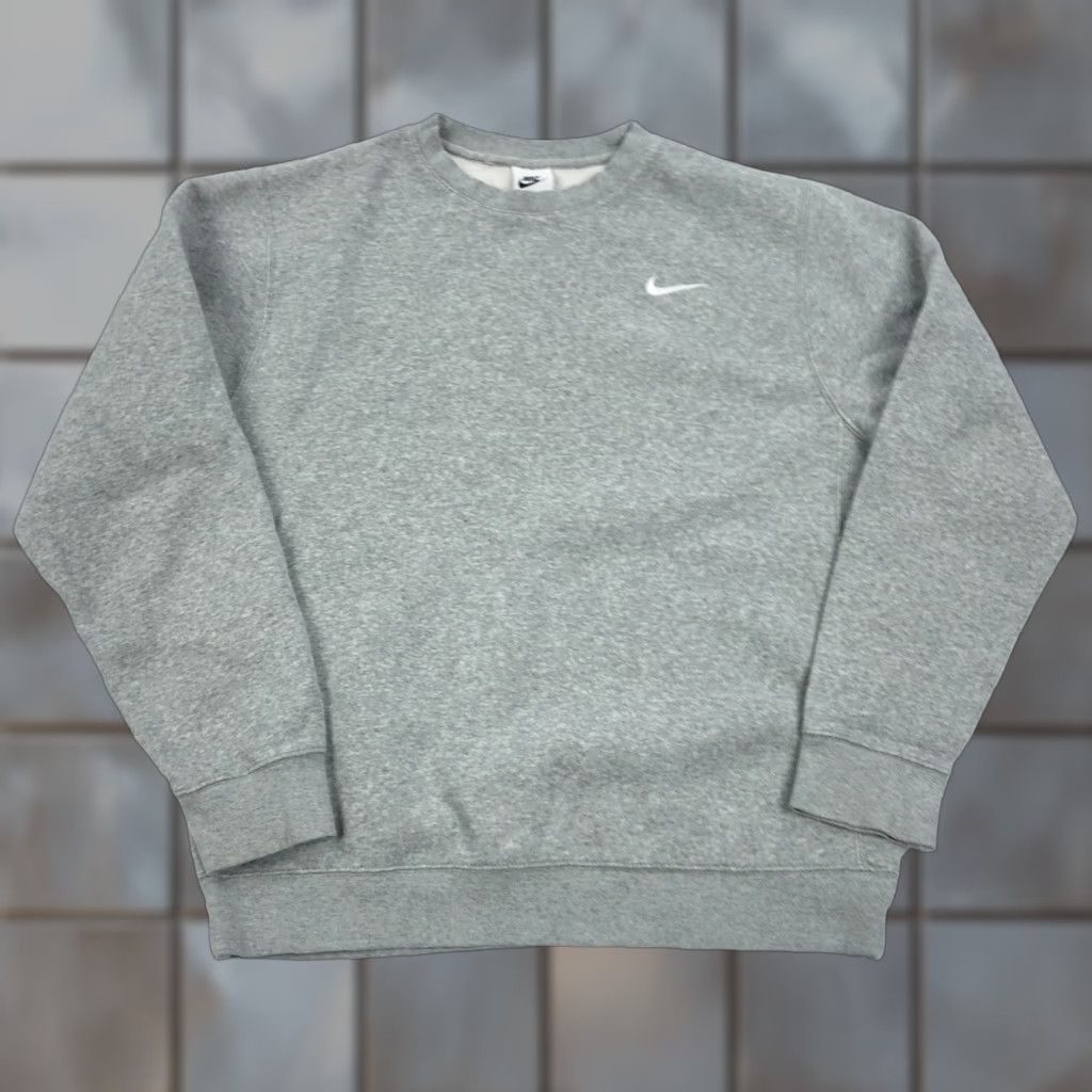 Nike Nike Crew Neck Men M NSW Club Fleece Essentials Sweatshirt Gray Size US M / EU 48-50 / 2 - 1 Thumbnail
