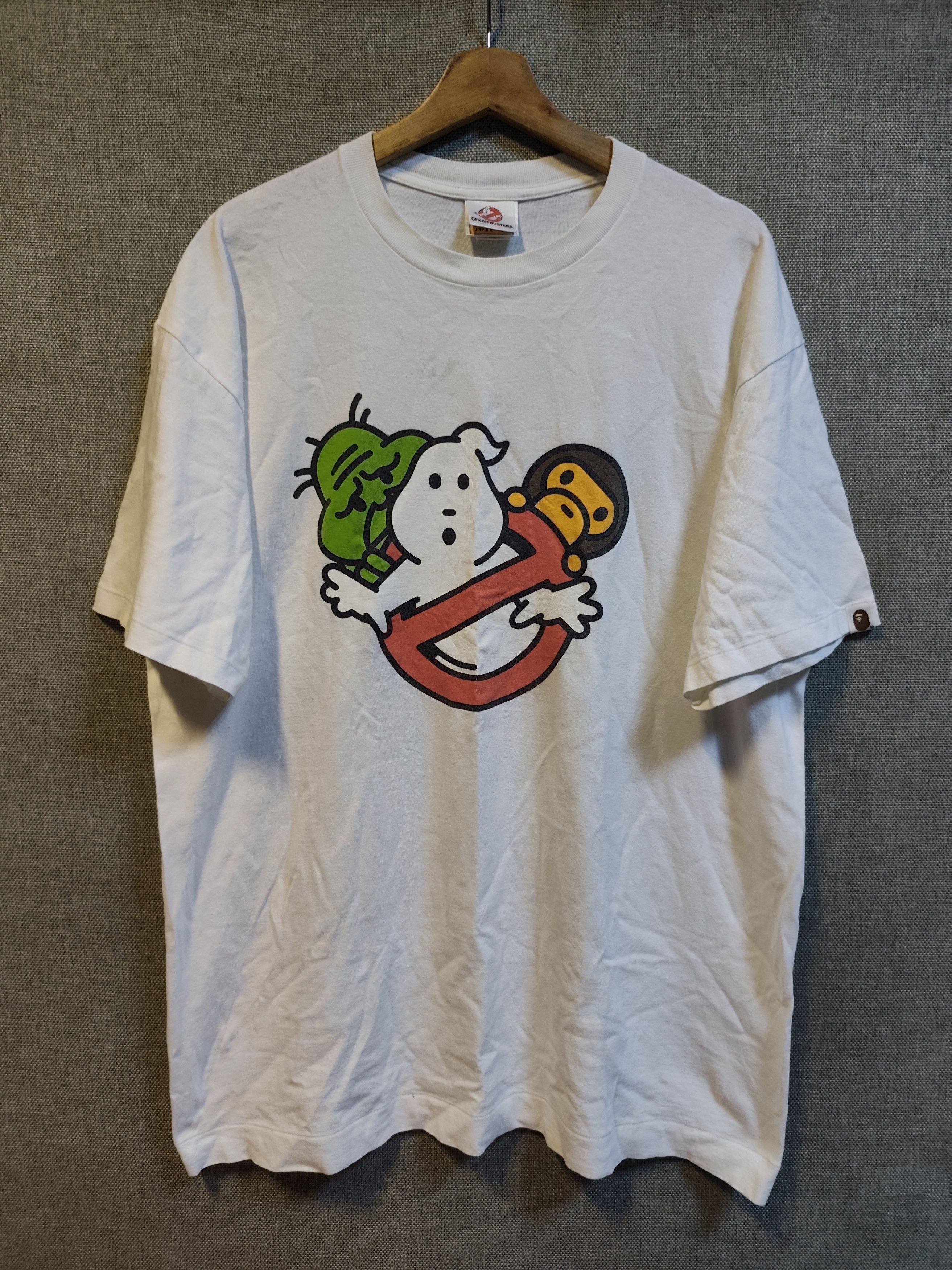 Bape Vintage 2009 BAPE x Ghostbusters Baby Milo Tee Size US XL / EU 56 / 4 - 1 Thumbnail
