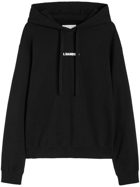 Jil Sander JIL SANDER Men Hoodies J47GU0129 J20039001 Black Size US XL / EU 56 / 4 - 1 Thumbnail