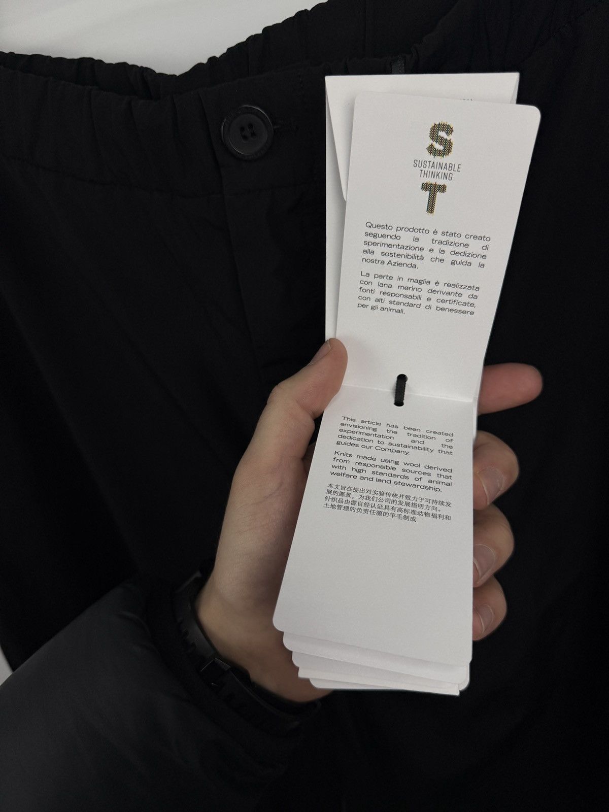 Salvatore Ferragamo ❗️NEW 🇮🇹 Salvatore Ferragamo Premium Nylon Pants Made in Italy Size US 38 / EU 54 - 15 Thumbnail