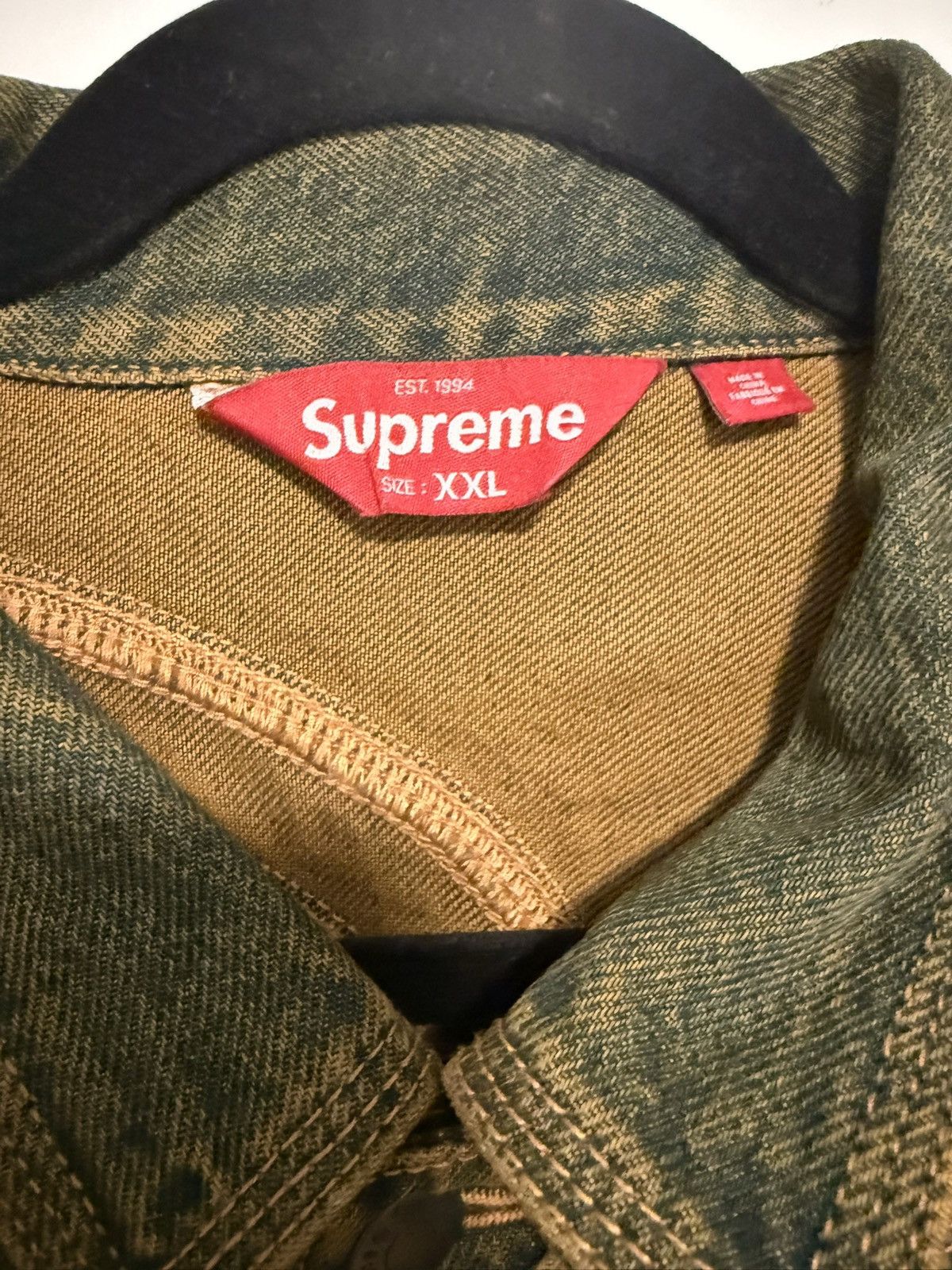 Supreme SUPREME “S Logo” Trucker Jacket Size US XXL / EU 58 / 5 - 2 Thumbnail
