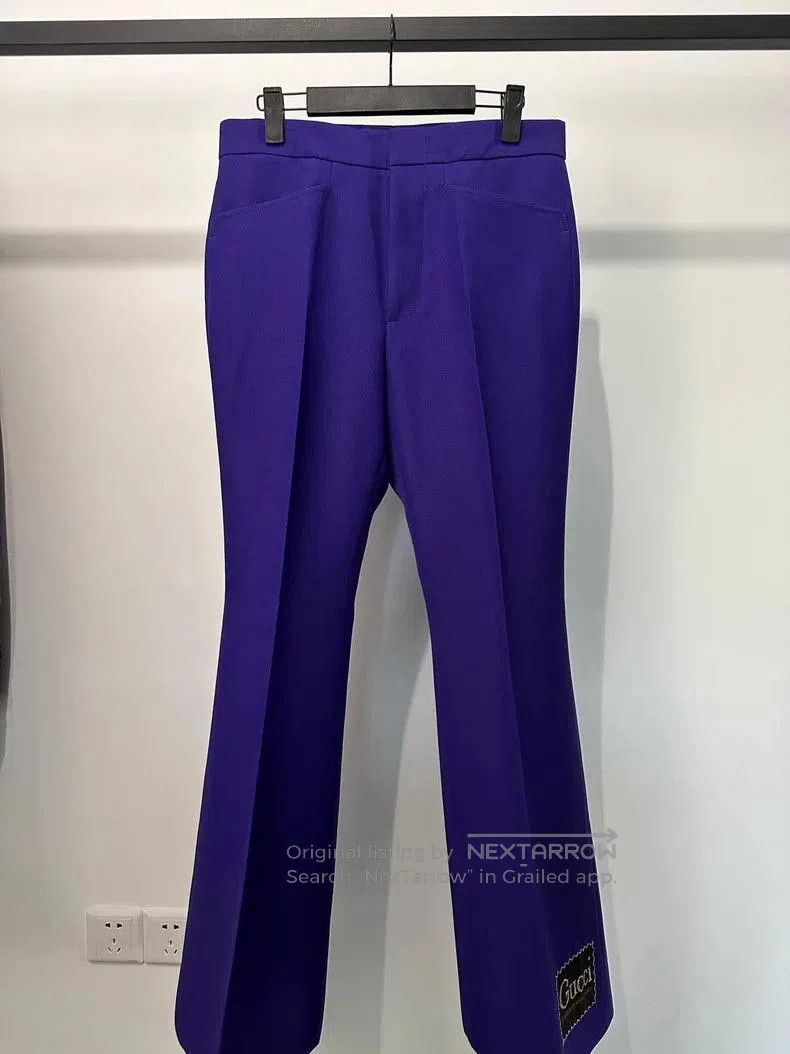Gucci Gucci New Purple Casual Pants. Size US 44 / EU 60 - 1 Thumbnail