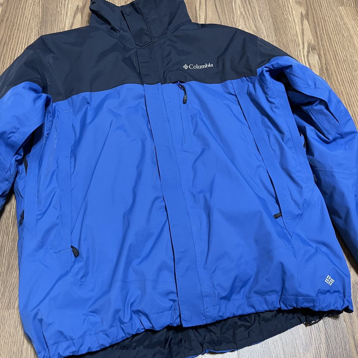 Columbia Columbia Omni-Heat 3-in-1 ski Jacket Blue Waterproof Puffer Size US XL / EU 56 / 4 - 3 Thumbnail