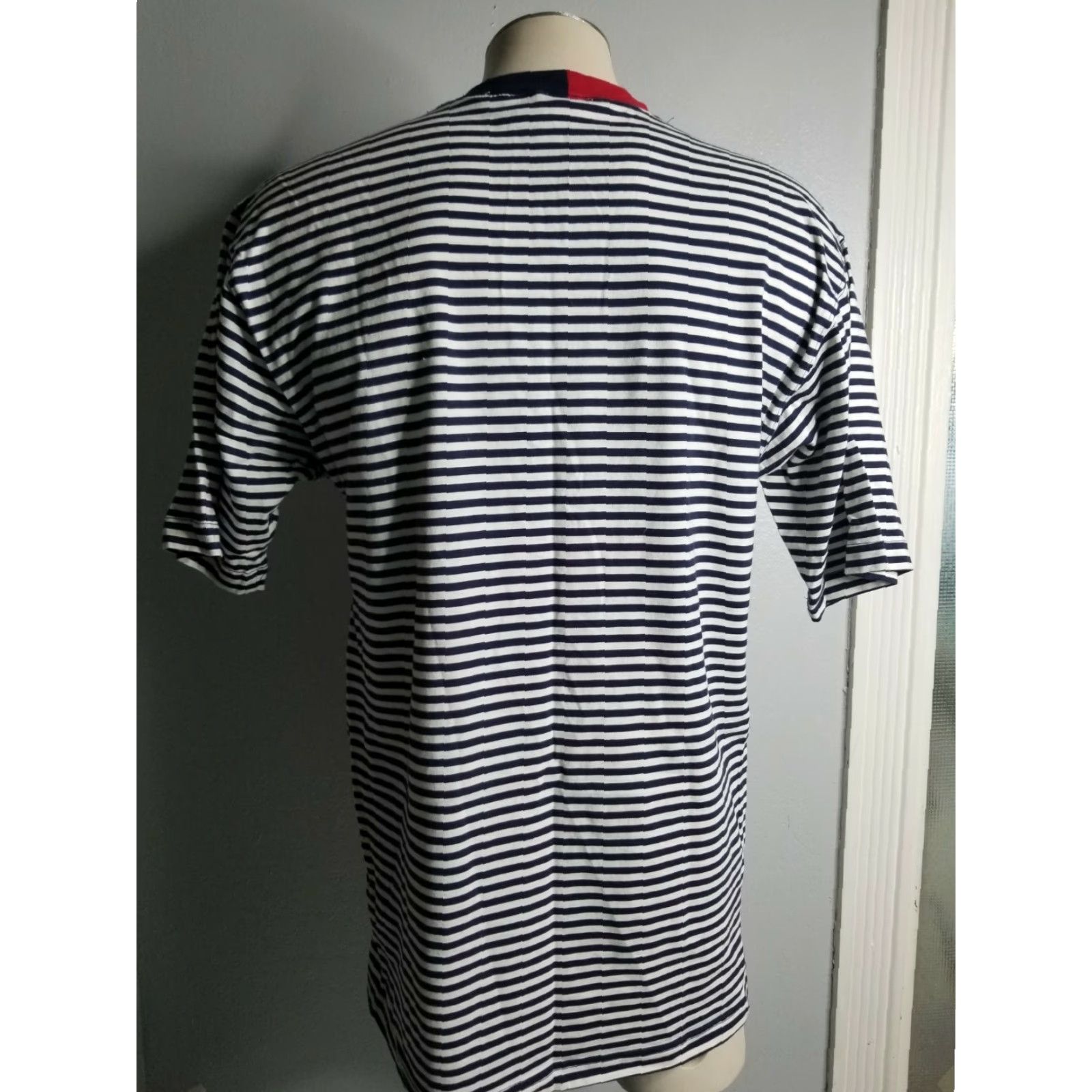 Vintage VINTAGE Mickey Inc Mens M Sailing Club Striped T Shirt Size US M / EU 48-50 / 2 - 2 Thumbnail