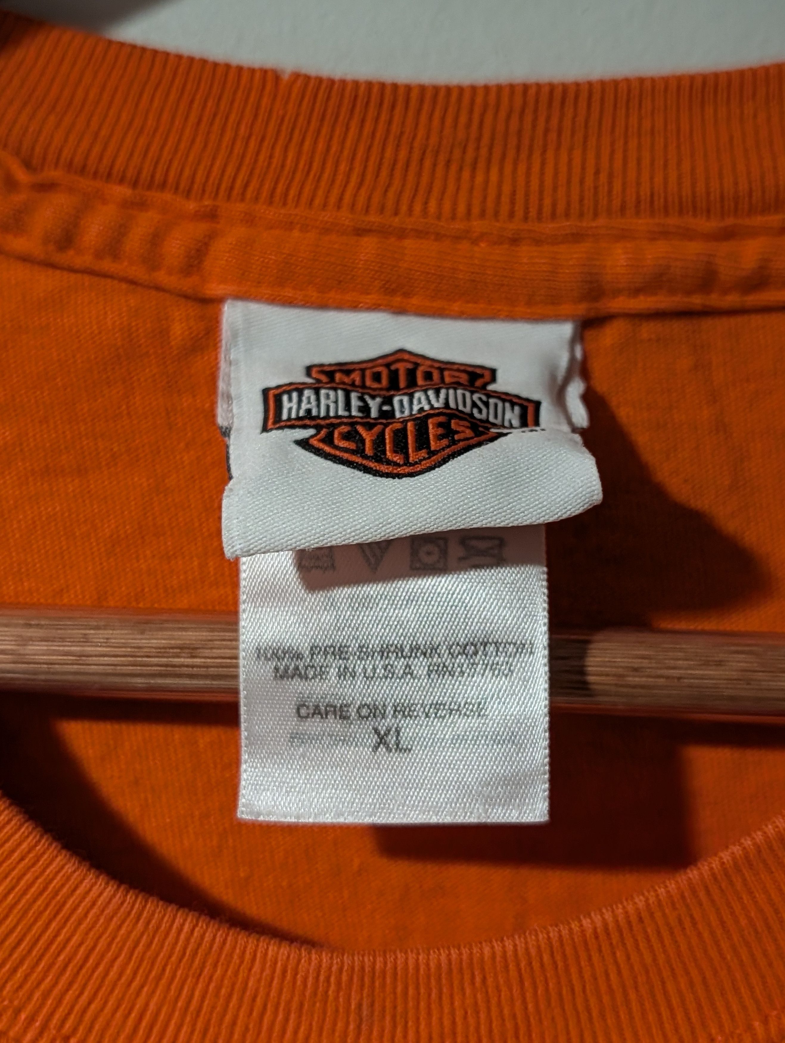 Harley Davidson Vintage Harley Davidson Kauai Hawaii Hula Girl Pocket Tee Size US XL / EU 56 / 4 - 12 Thumbnail