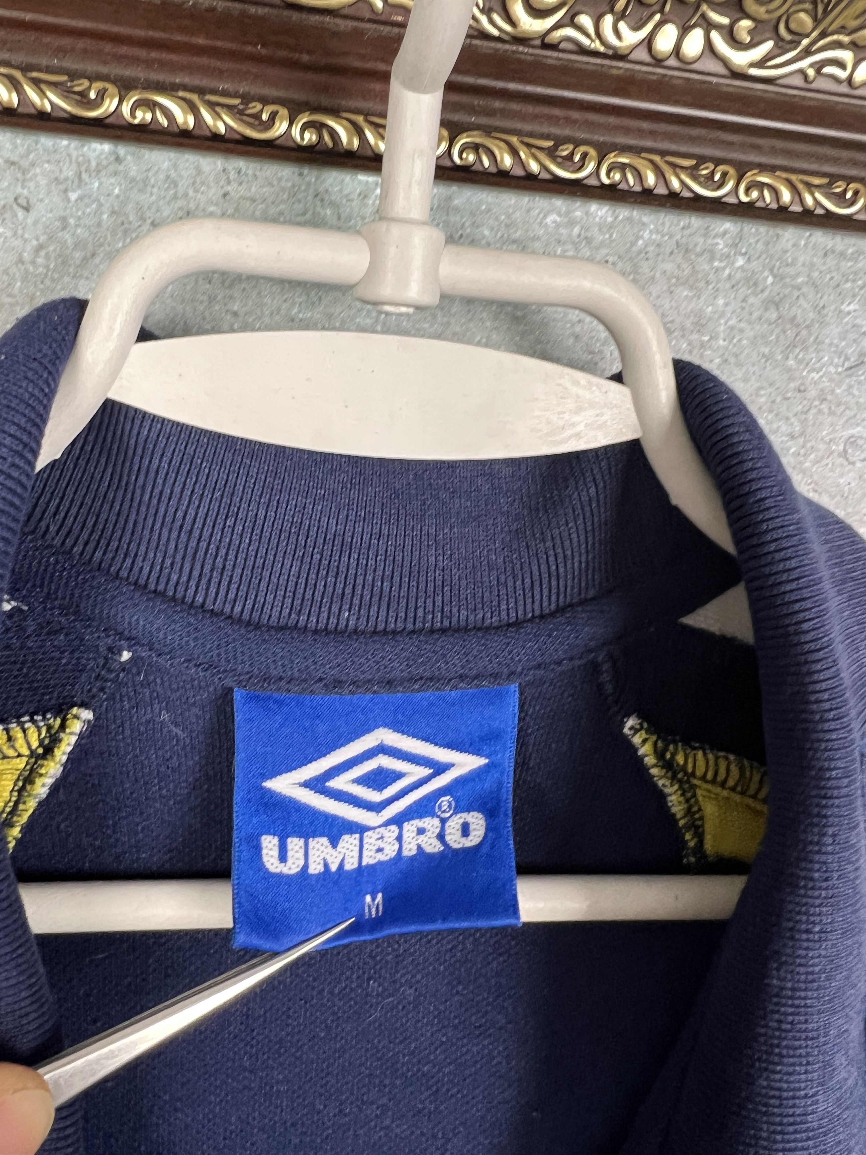 Umbro Vintage Scotland Football Train Jersey Polo Soccer Shirt Size US M / EU 48-50 / 2 - 5 Thumbnail