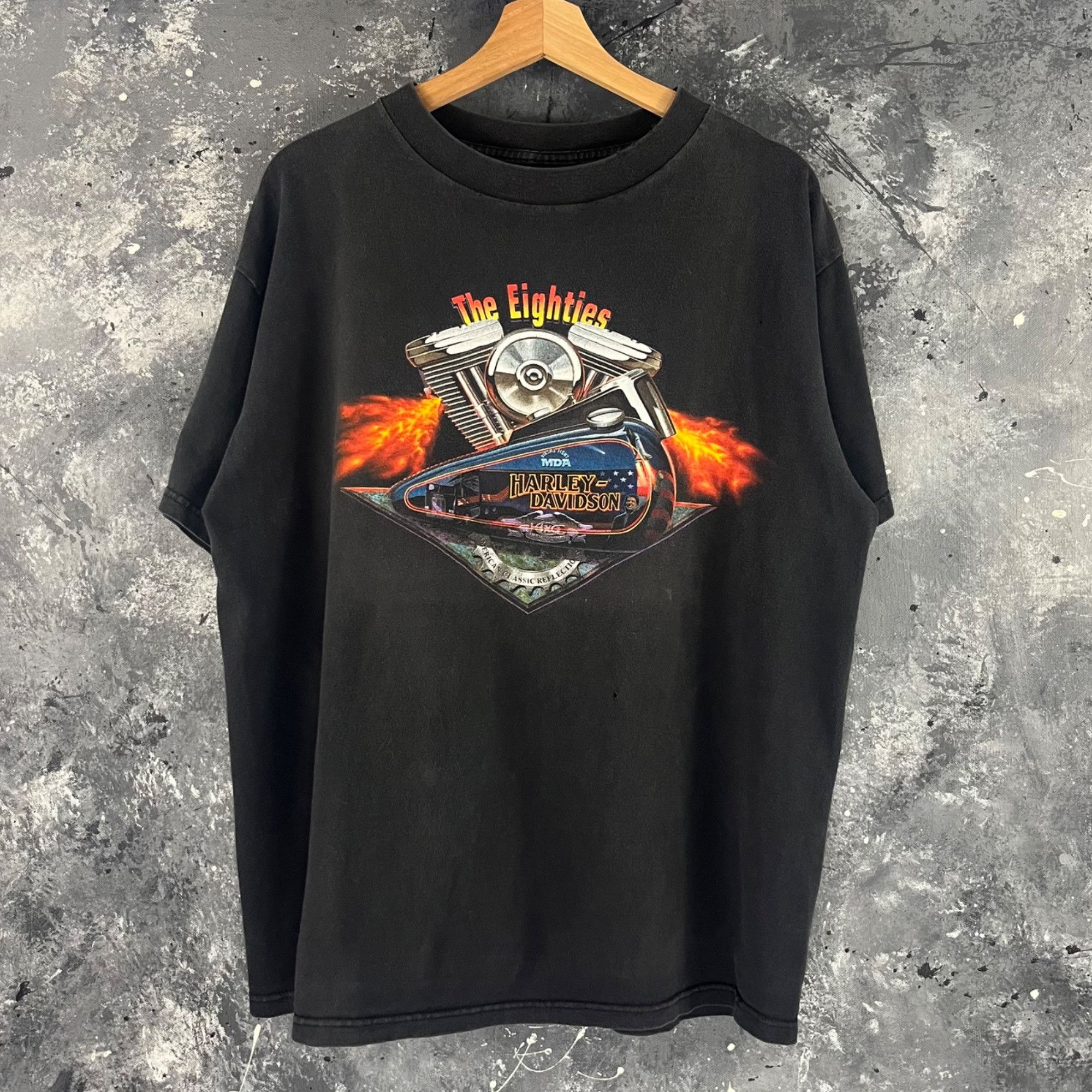Harley Davidson × Vintage Vintage 1998 Harley Davidson shirt Size US L / EU 52-54 / 3 - 1 Thumbnail