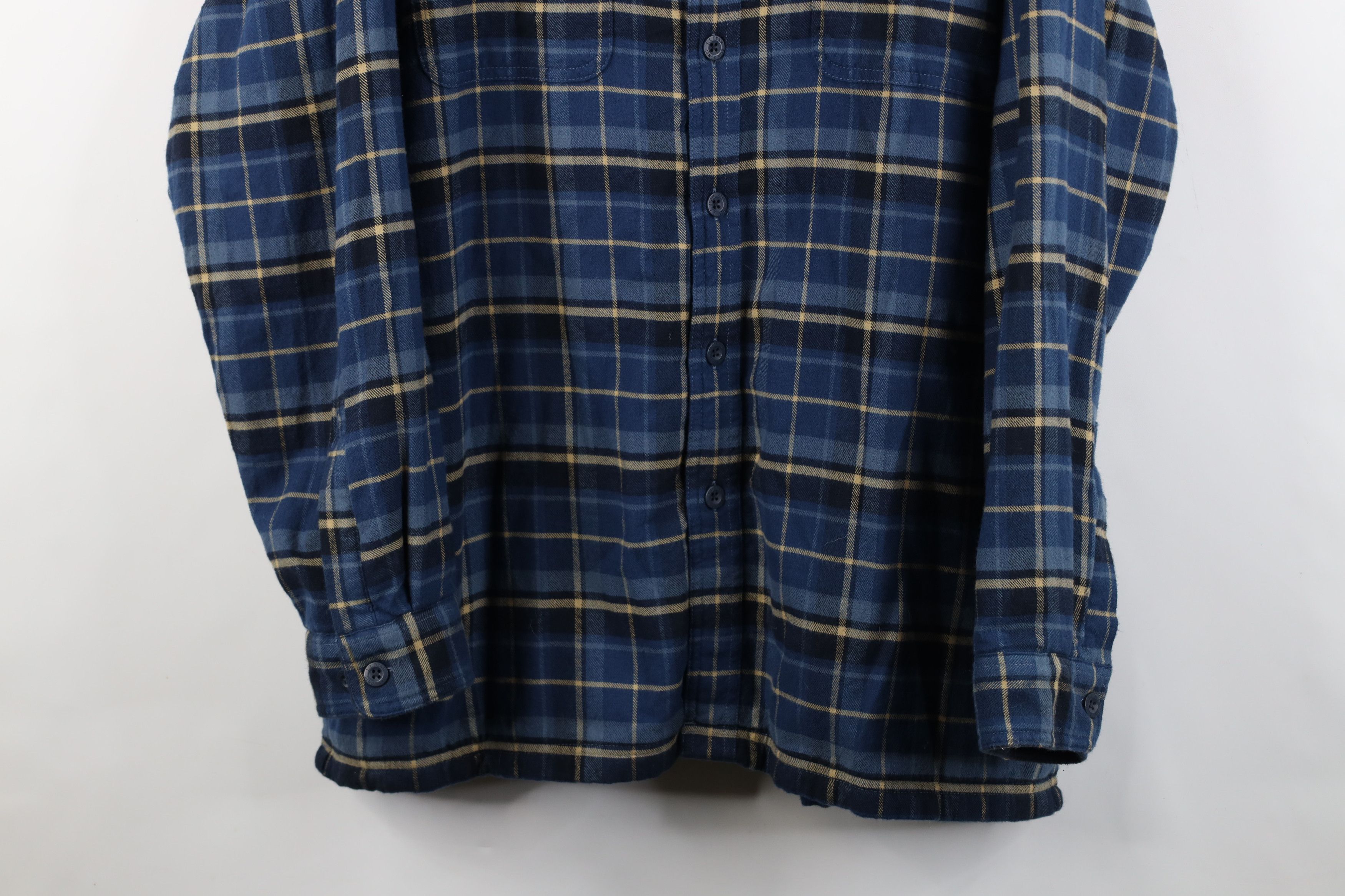 L.L. Bean Vintage LL Bean Lined Flannel Button Shirt Jacket Jac Shirt Size US XL / EU 56 / 4 - 3 Thumbnail