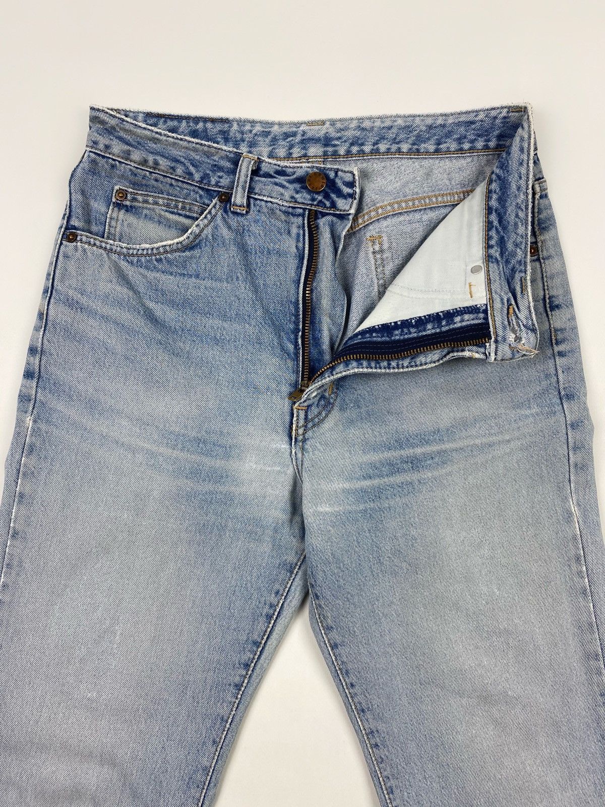 Edwin 90’s Vintage Distressed Edwin London Slim Washed Denim Pants Size US 32 / EU 48 - 5 Thumbnail