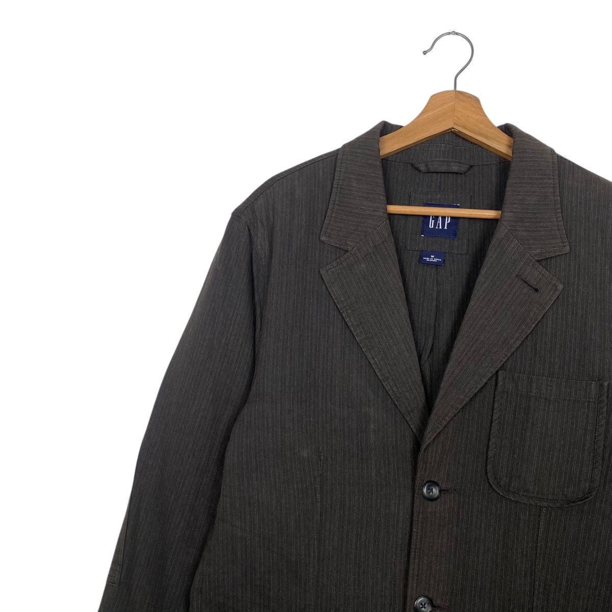 Japanese Brand Gap hickori denim button jacket Size US M / EU 48-50 / 2 - 6 Thumbnail