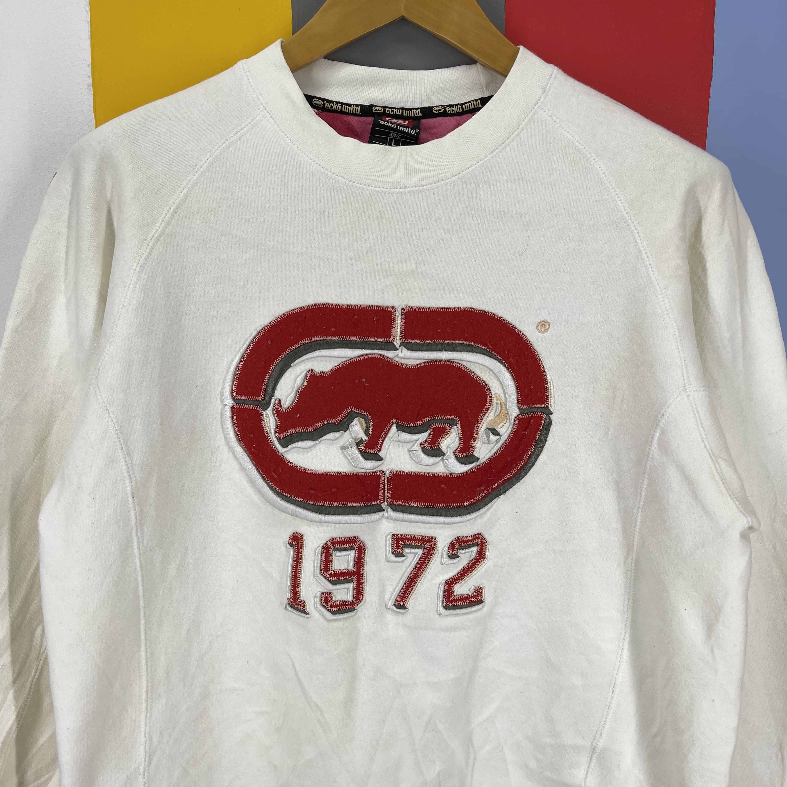 Ecko Unltd. ECKO UNLTD KNIT Crew Neck Sweatshirt #1326/AT Size US M / EU 48-50 / 2 - 2 Thumbnail