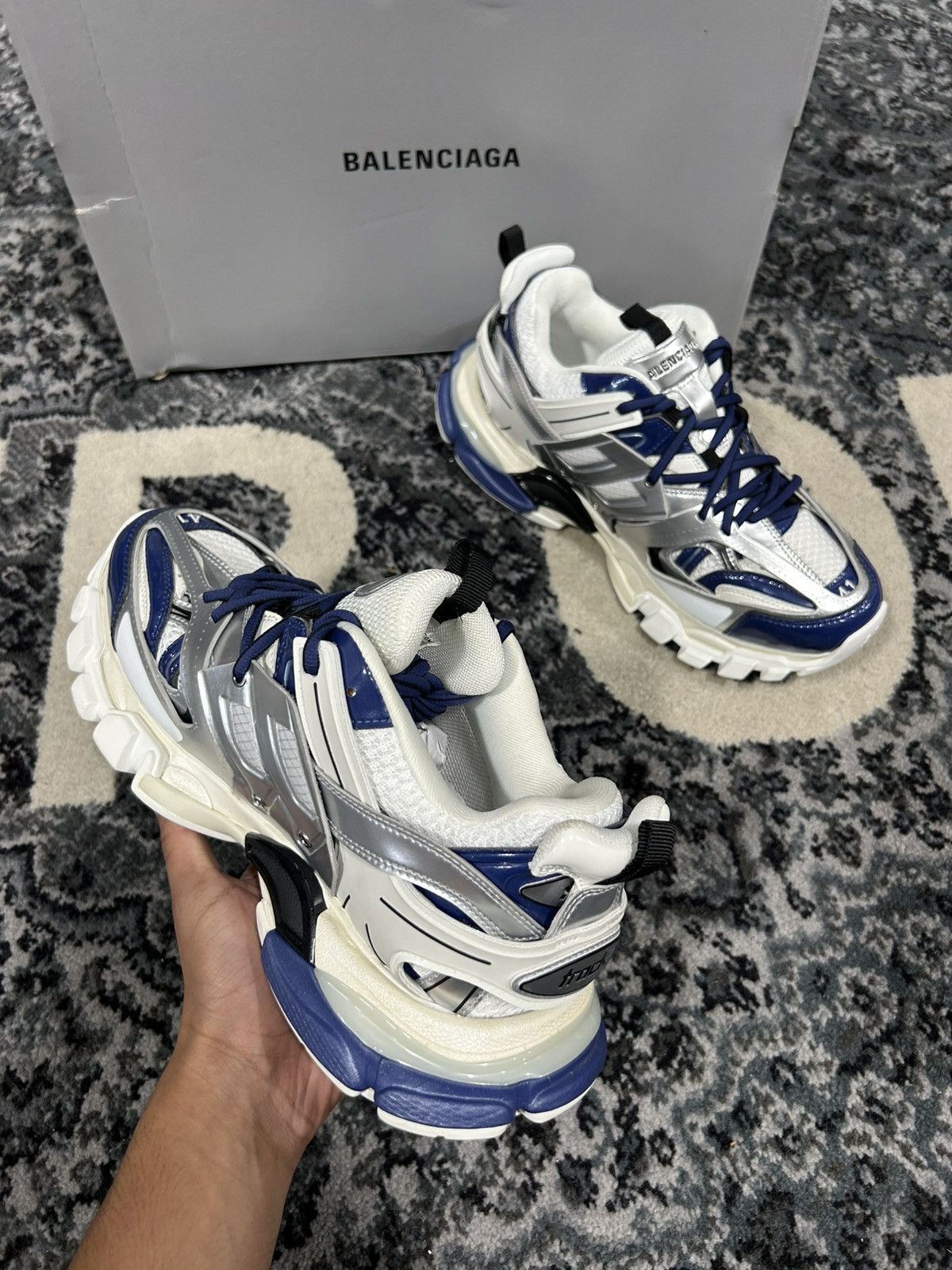 Balenciaga Balenciaga Track LED Size 8US/41EU Size US 8 / EU 41 - 3 Thumbnail