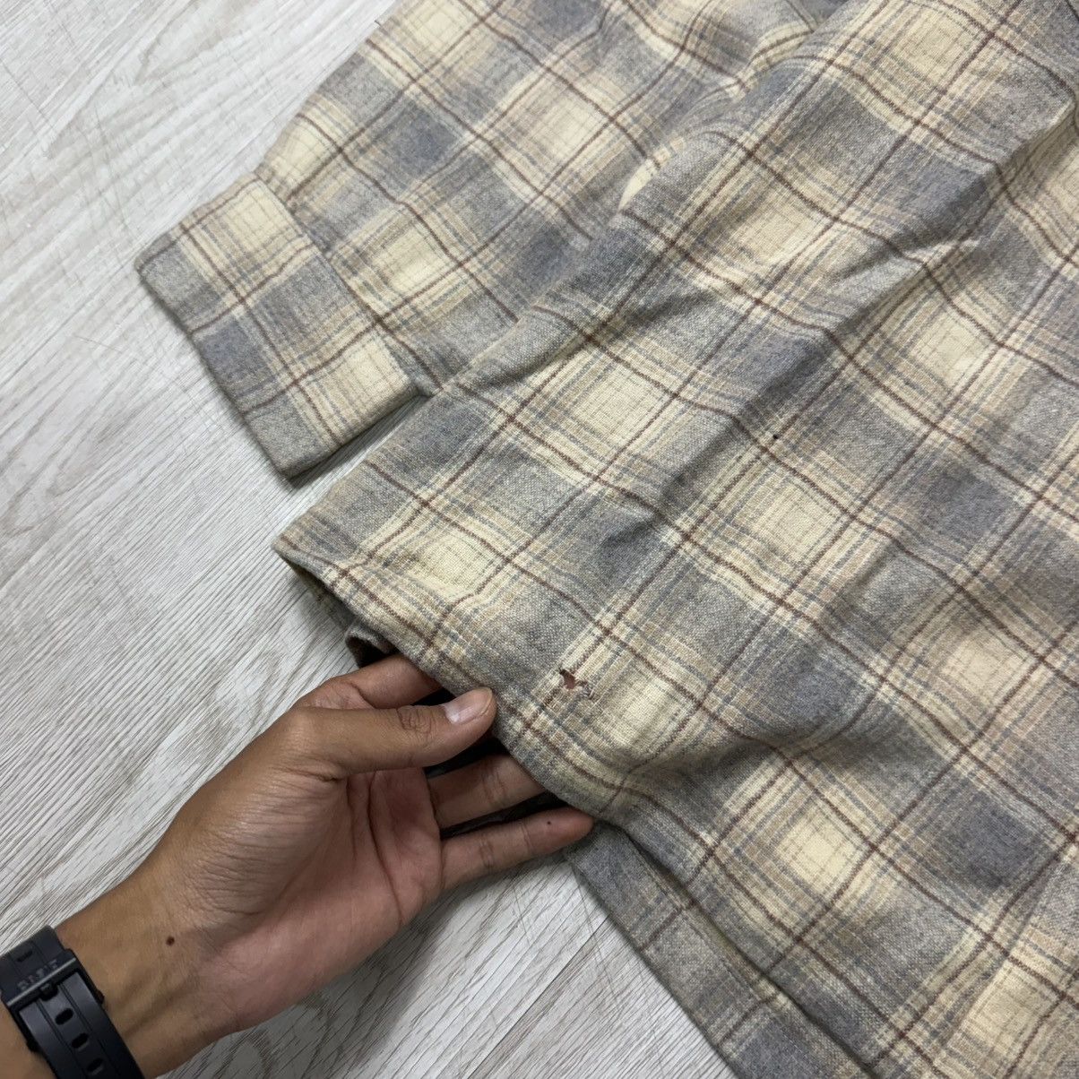 Pendleton PENDLETON pure virgin wool USA plaid flannel button vintage Size US XXL / EU 58 / 5 - 6 Thumbnail