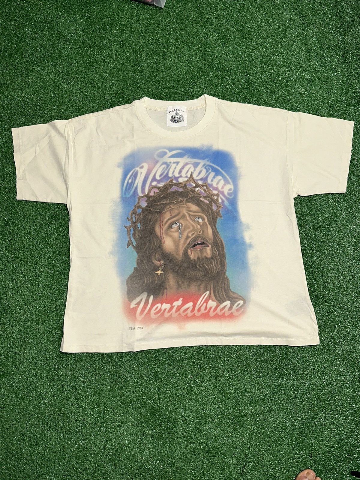 Vertabrae Vertabrae Jesus Head Tee Size US M / EU 48-50 / 2 - 1 Thumbnail