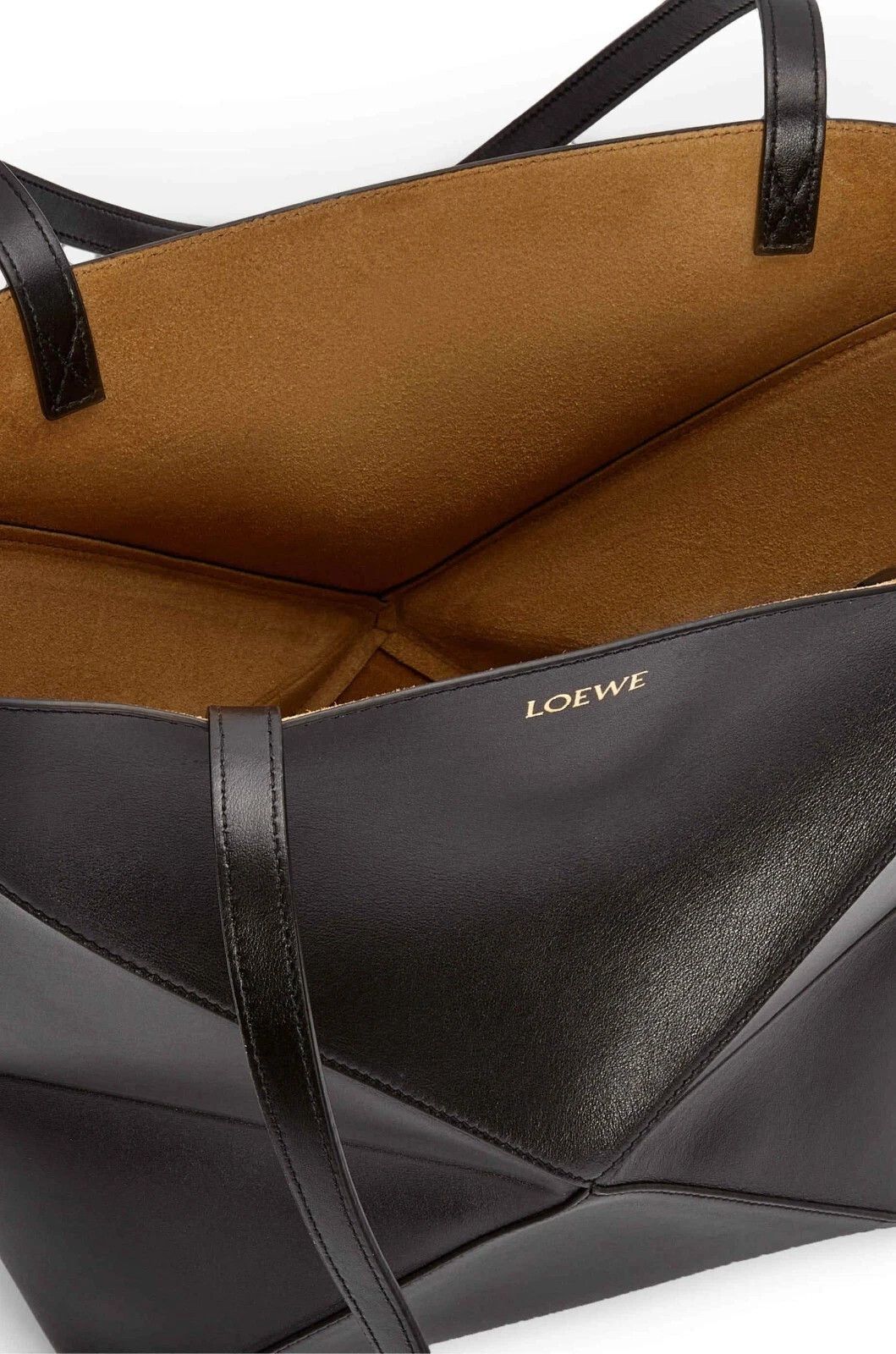Loewe LOEWE Puzzle Medium Fold Black Leather Tote New Auth Size ONE SIZE - 5 Thumbnail