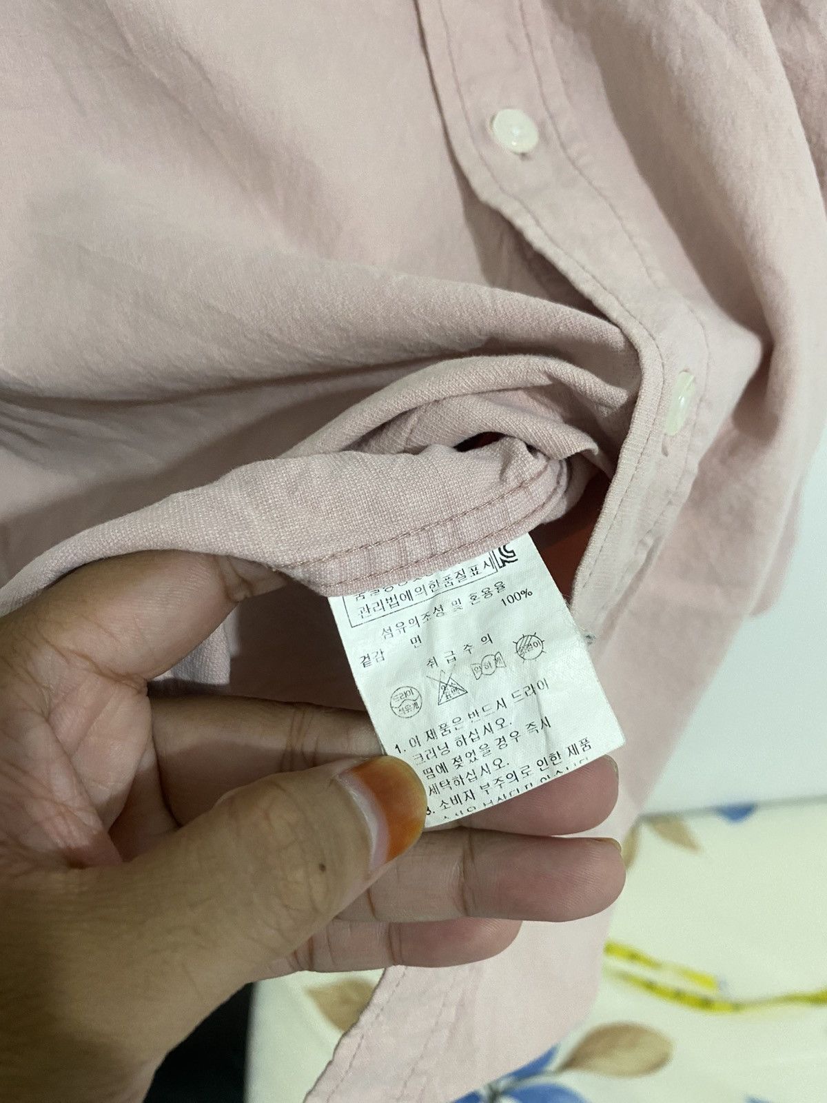 Issey Miyake Fundamental button up baggy shirt issey styled AA0023 Size US XL / EU 56 / 4 - 7 Thumbnail