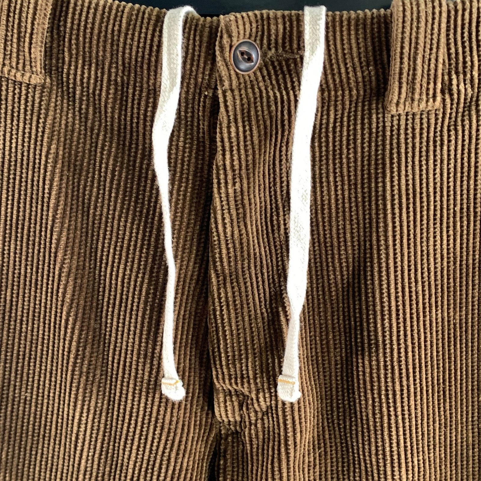 45rpm 45rpm Size L Brown Corduroy Cotton Pants Size US 36 / EU 52 - 4 Thumbnail