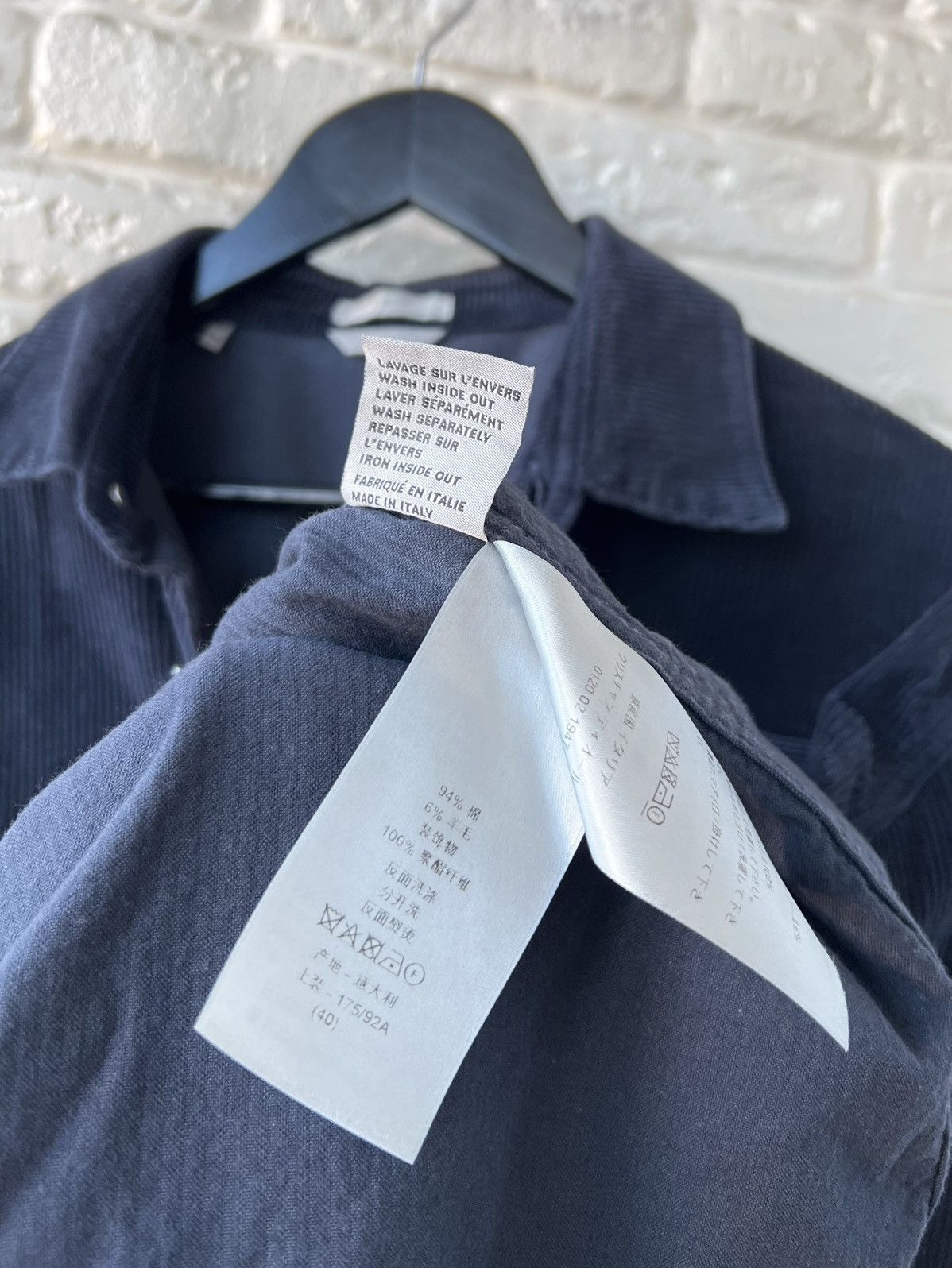 Dior Christian Dior Couture Corduroy Patch Shirt Jacket Size US M / EU 48-50 / 2 - 10 Thumbnail
