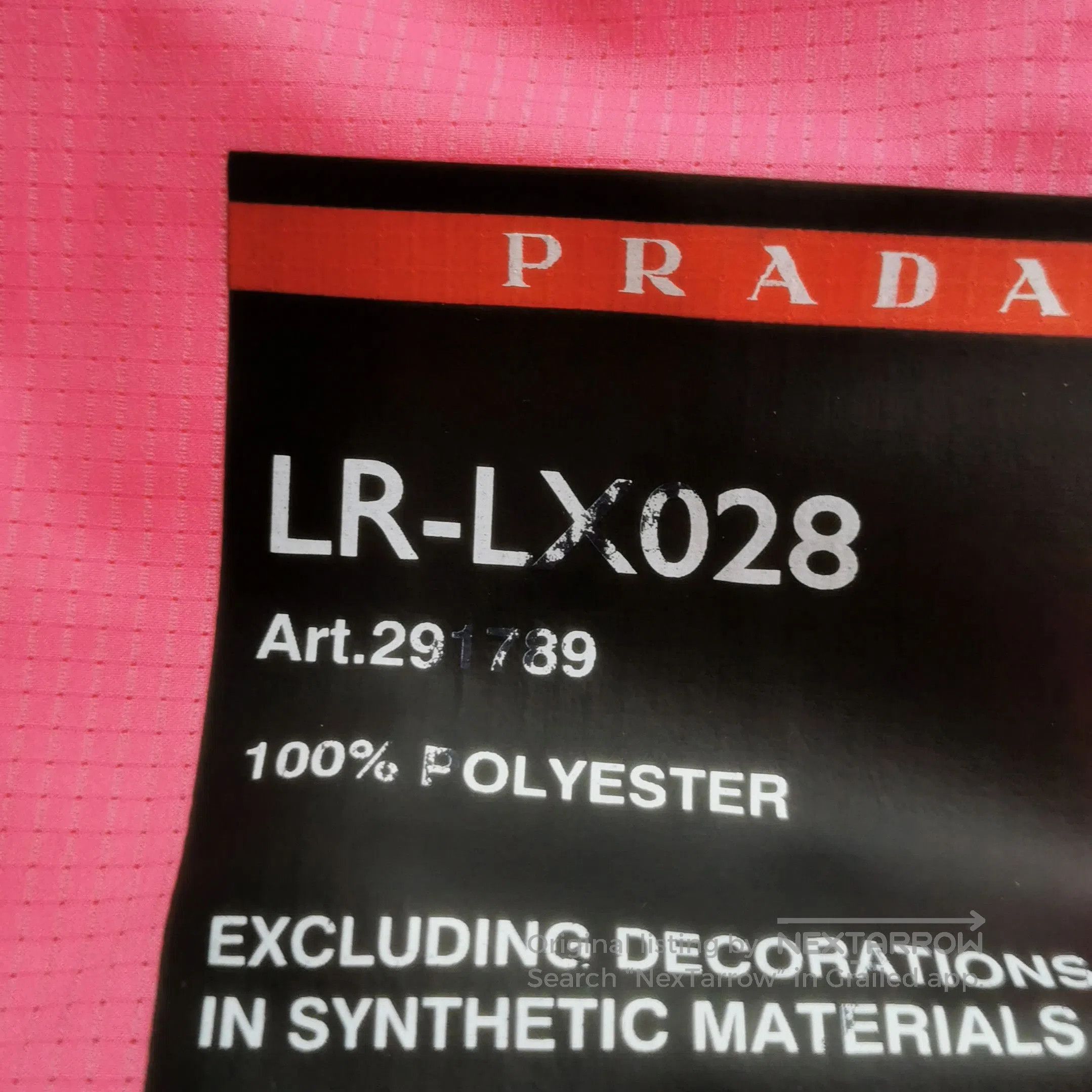Prada Prada Colorblock Letter Logo Vest in Pink . Size M / US 6-8 / IT 42-44 - 8 Thumbnail