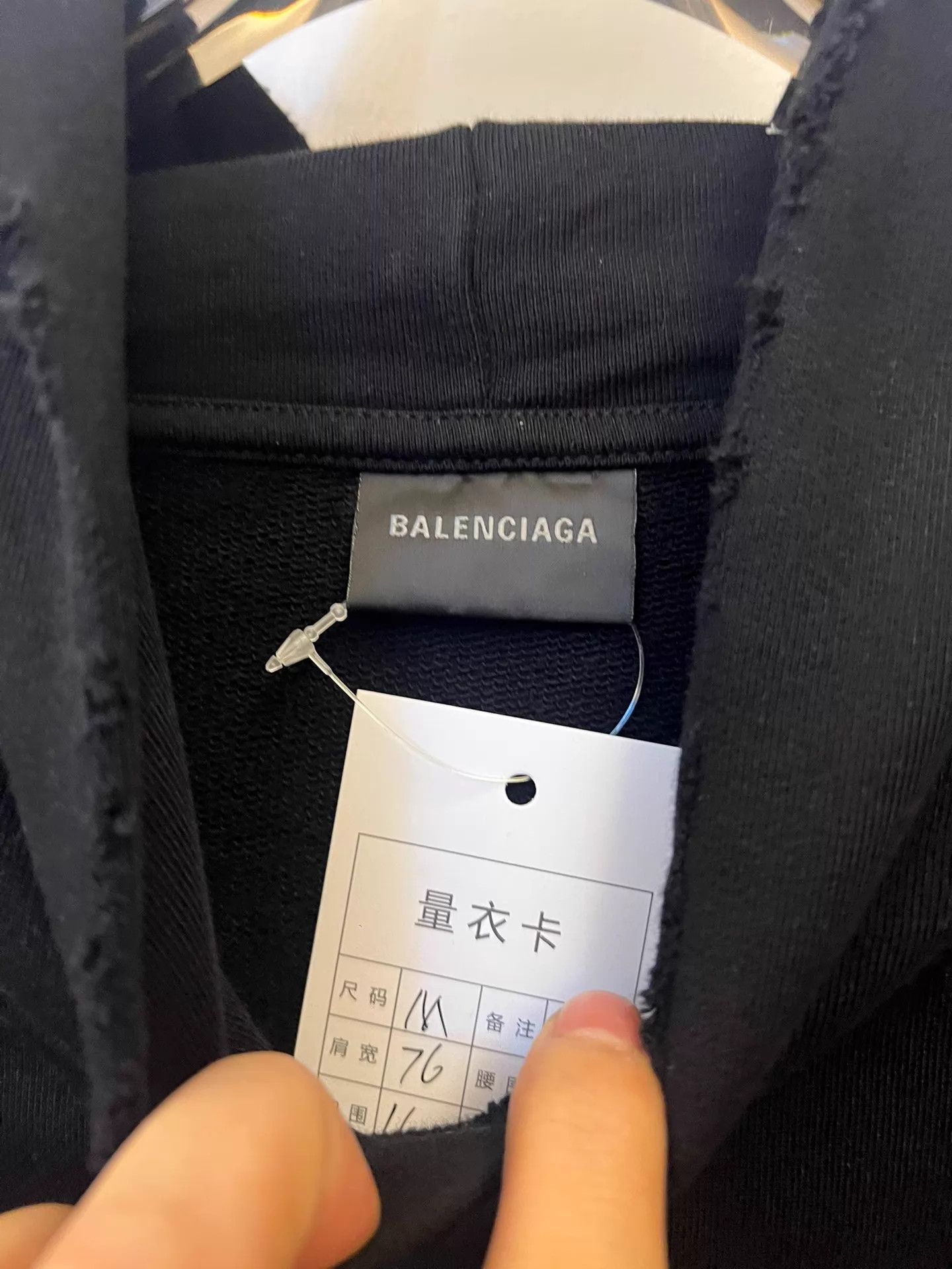 Balenciaga Balenciaga Logo Print Oversized Hoodie Men's M Size US M / EU 48-50 / 2 - 2 Thumbnail