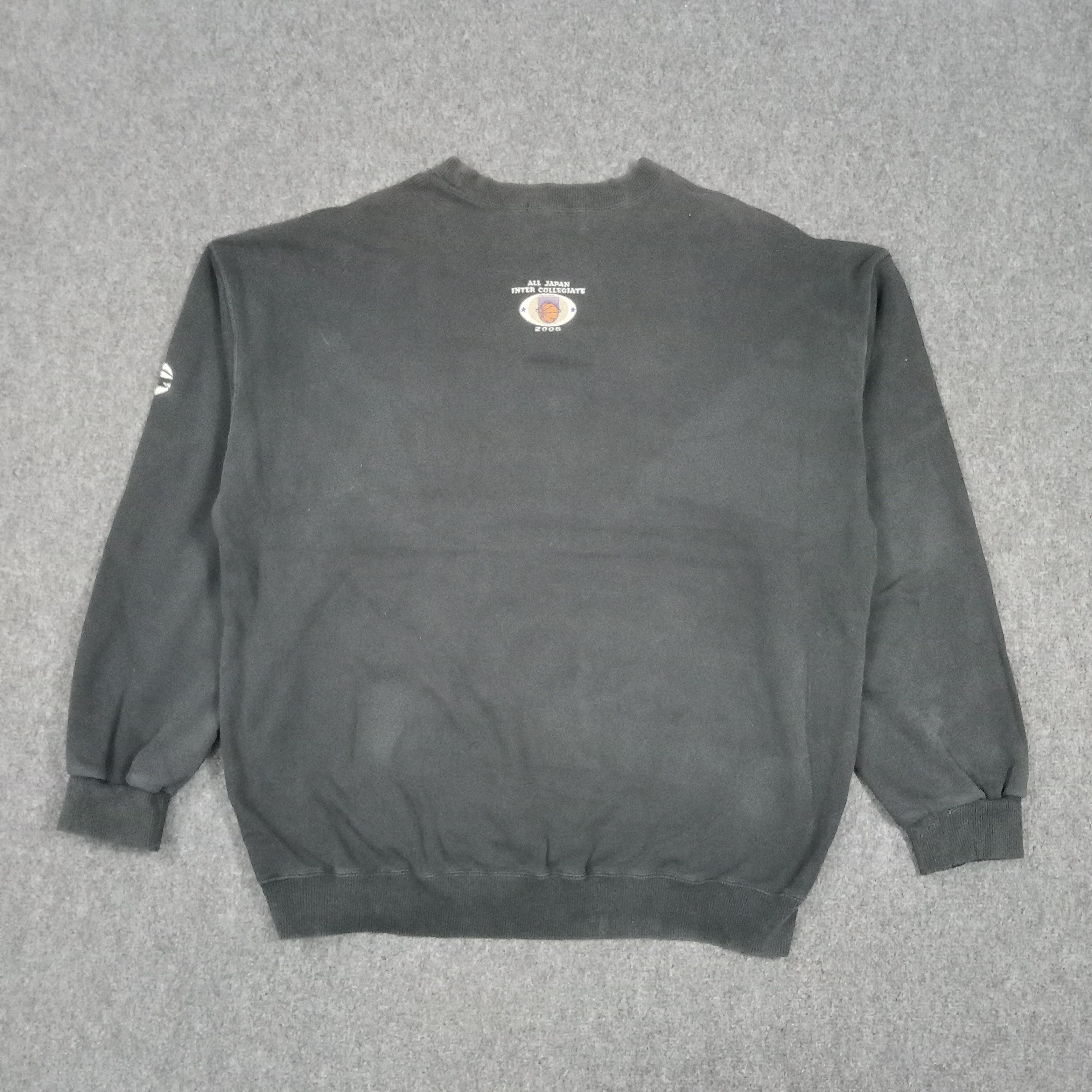 NBA Y2k Japan Basketball Championship Sweatshirt C292N21 Size US XL / EU 56 / 4 - 4 Thumbnail