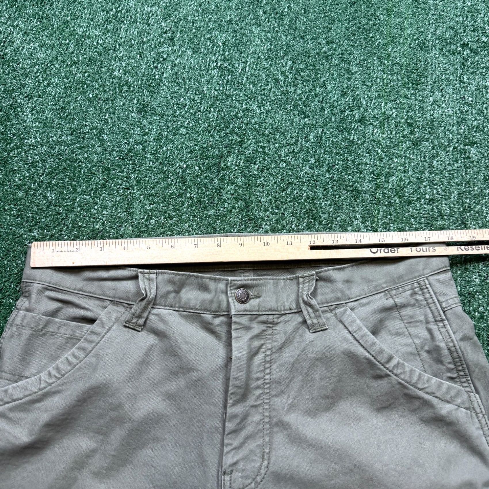 Old Navy Old Navy Jeans Pants Men's Size 34 x 39 Green 90s Vintage Straight 5-Pocket Denim Relaxed Regular Adult Mens Jeans Size US 34 / EU 50 - 4 Thumbnail