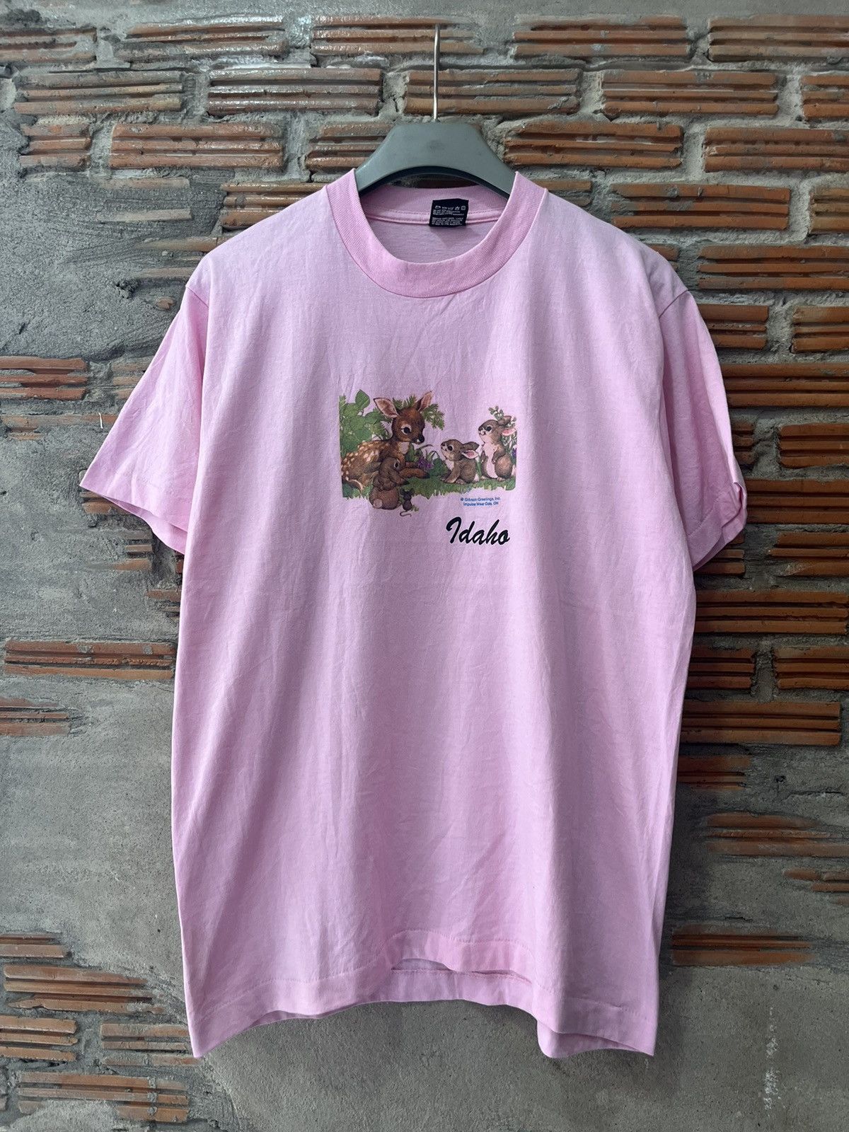 Arts & Science Vintage Animal Idaho Gibson Greetings.inc 90’s Tshirt Size US L / EU 52-54 / 3 - 2 Thumbnail