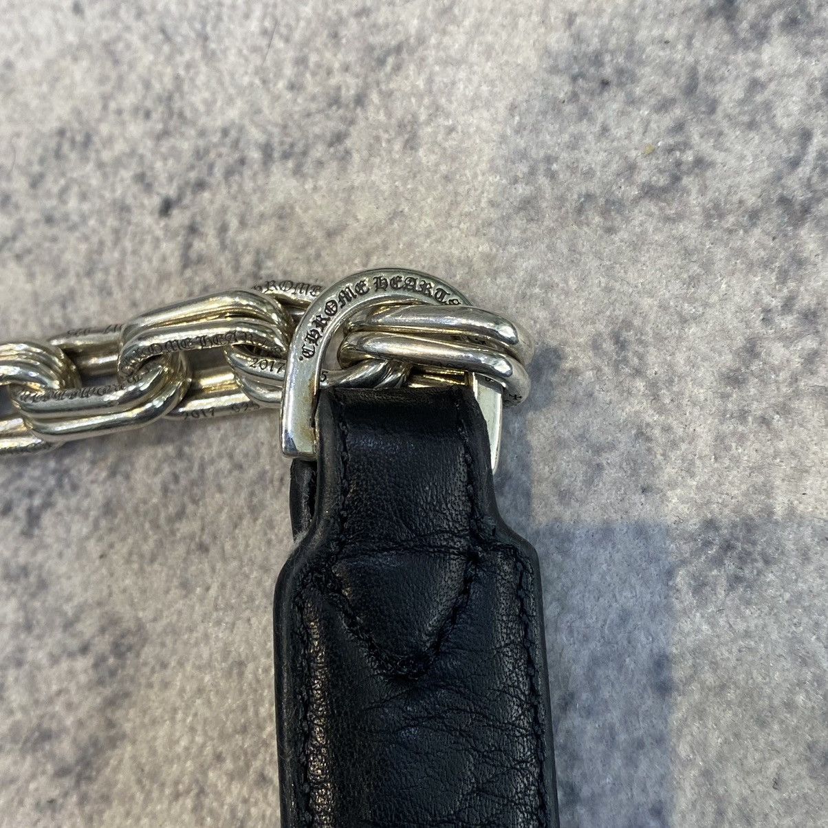 Chrome Hearts Chrome hearts PULP Cross link chain silver Medium bag black Size ONE SIZE - 15 Thumbnail
