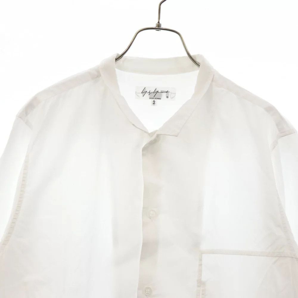 Yohji Yamamoto Yohji Yamamoto POUR HOMME 20AW Layered Collar Shirt Size US M / EU 48-50 / 2 - 3 Thumbnail