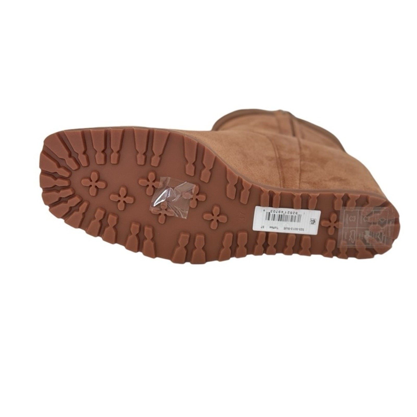 Jonathan Simkhai Jonathan Simkhai Toffee Suede Avery Shearling Wedges Size 7 Size US 7 / IT 37 - 9 Thumbnail
