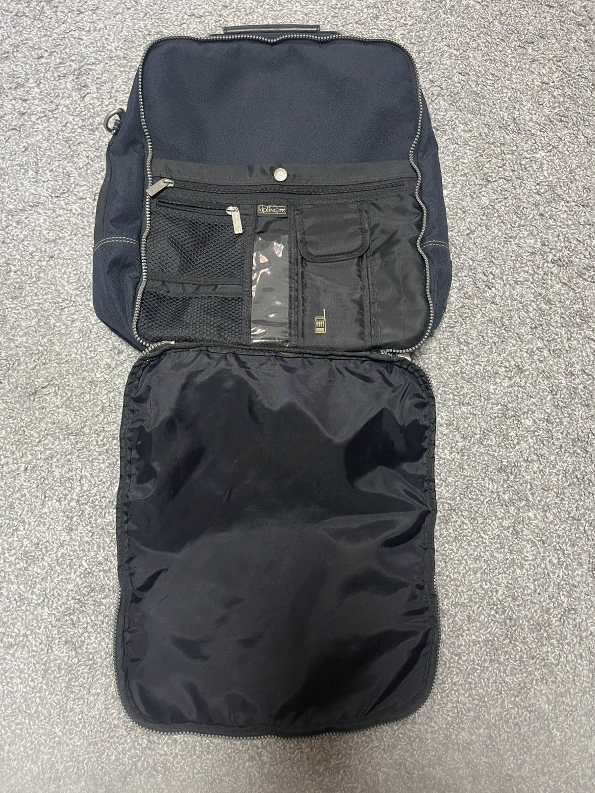 Japanese Brand Kipling Vintage City Y2k multifunctional Backpack Handbag Size ONE SIZE - 5 Thumbnail