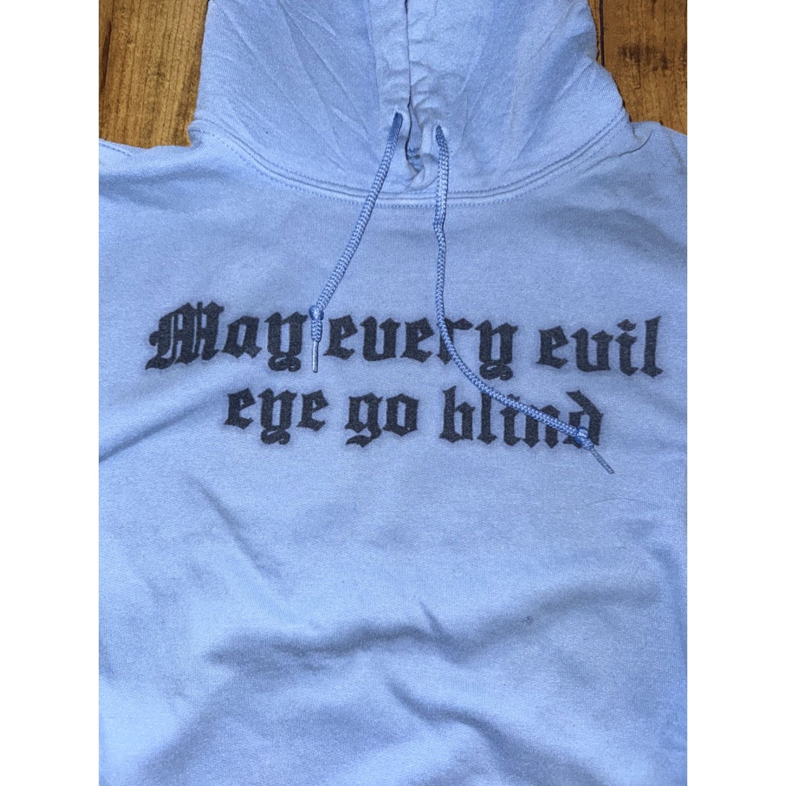J Brand Mi Veda Hoodie Blue S Mens Pullover 20x25 May Every Every Eye Go Blind Streetwear Brand Size US S / EU 44-46 / 1 - 2 Thumbnail