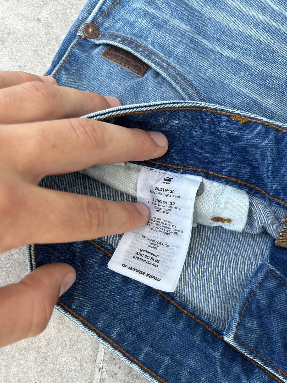 G-Star G-Tar Raw Arc 3D Slim COJ Jeans Size US 30 / EU 46 - 7 Thumbnail