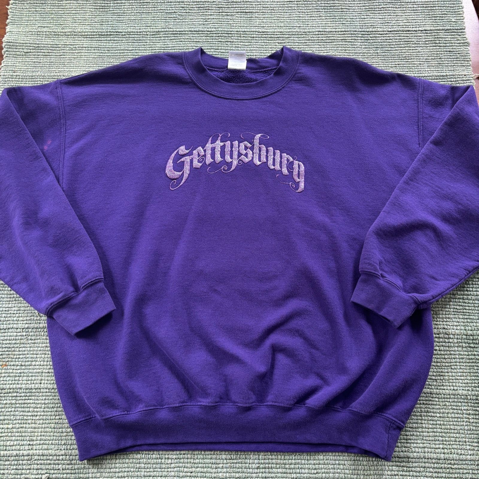 Vintage Vintage Y2K Whimsygoth Gettysburg Sparkly Sweatshirt XL Size US XL / EU 56 / 4 - 2 Thumbnail