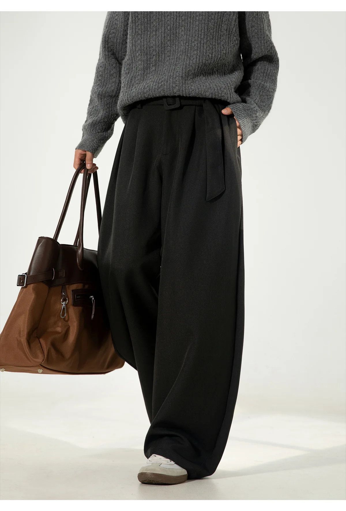 Japanese Brand Wide Leg Baggy Korean Style Pants Size US 34 / EU 50 - 5 Thumbnail