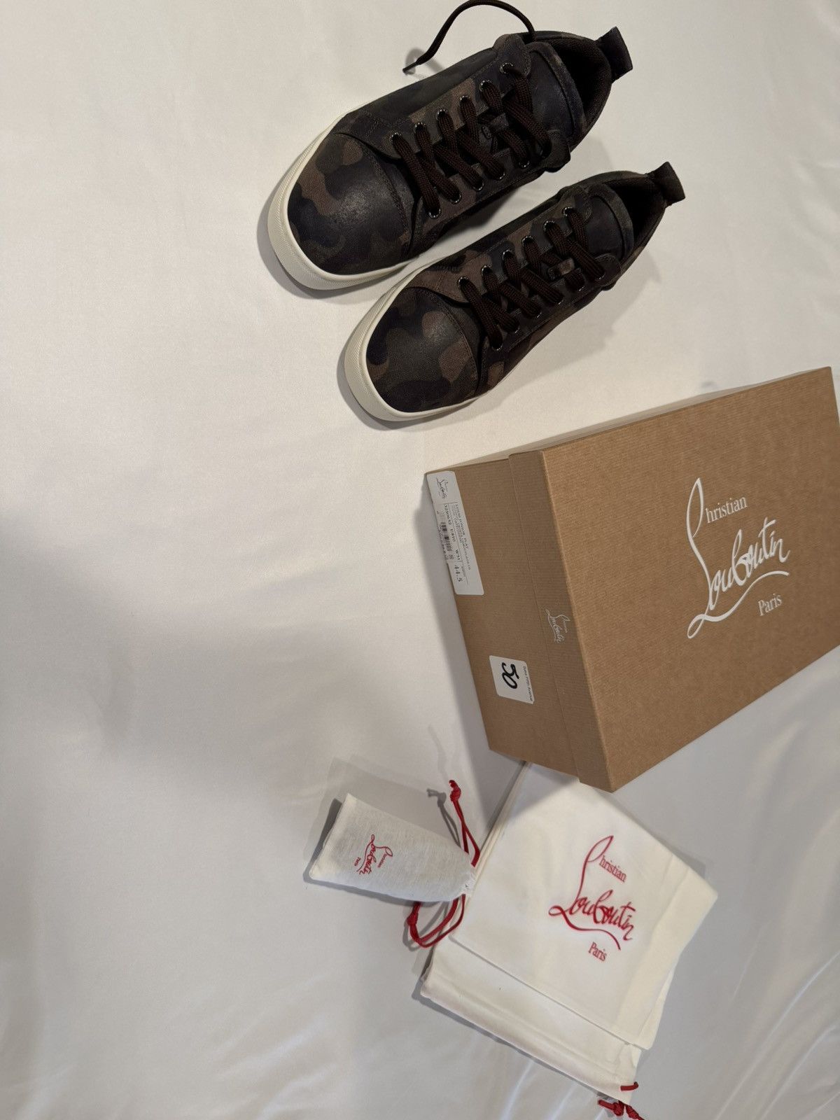 Christian Louboutin Christian louboutin mens camo sneakers. 44/11 Size US 11.5 / EU 44-45 - 3 Thumbnail