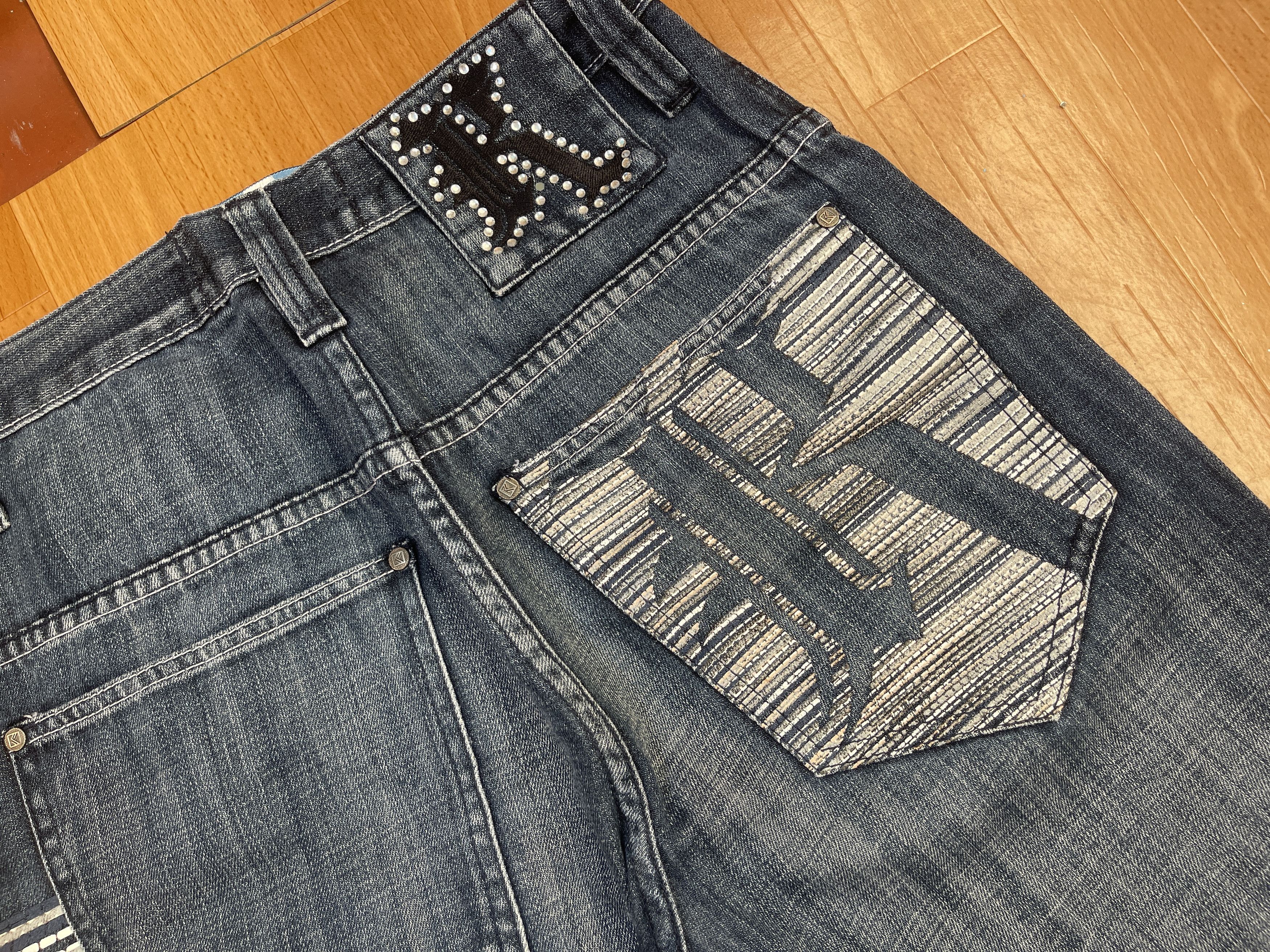 Karl Kani KARL KANI jeans, baggy, vintage Kani jeans, 90s hip hop W 30 Size US 30 / EU 46 - 6 Thumbnail