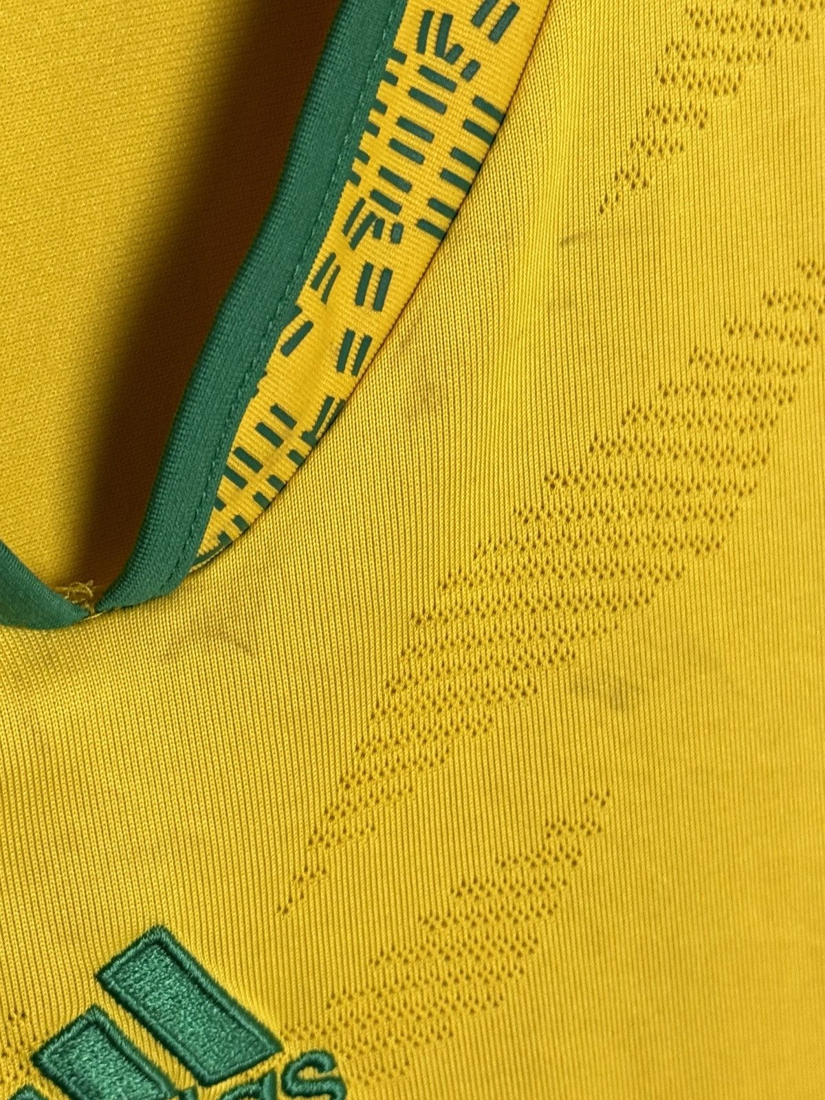 Adidas South Africa National Team 09/11 Home Football Jersey Shirt Size US L / EU 52-54 / 3 - 11 Thumbnail