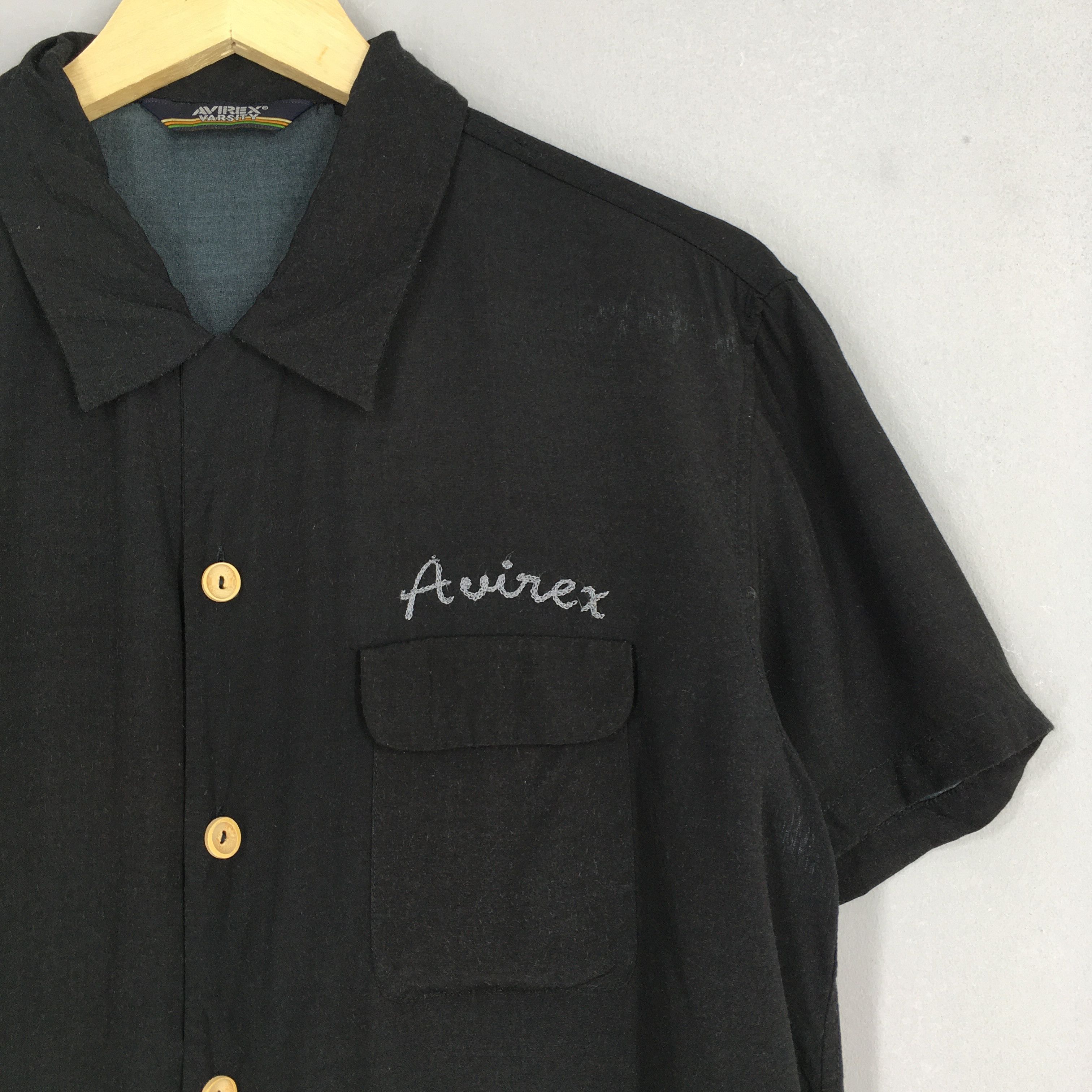 Avirex × Vintage Vintage Avirex Tiger Fighting Dragon Printed Rayon Shirt M Size US M / EU 48-50 / 2 - 3 Thumbnail