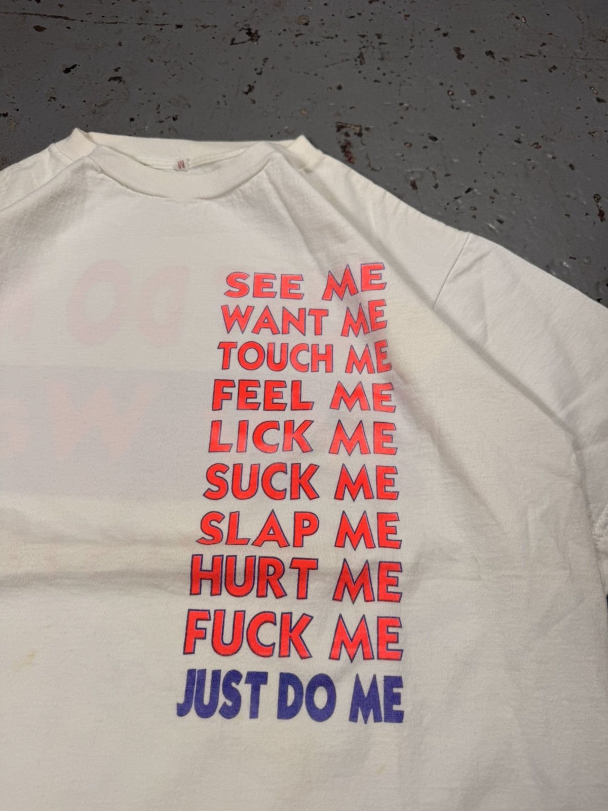 Other Vintage Just Do Me Tee Size US M / EU 48-50 / 2 - 5 Thumbnail