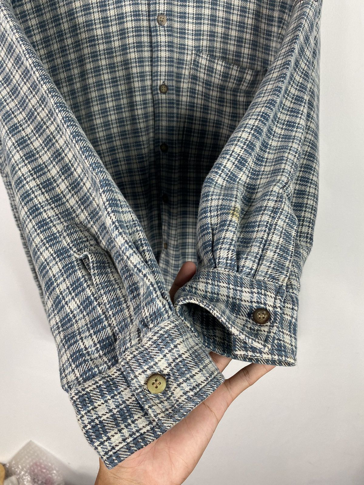 Vintage Vintage Conart Flannel Shirt Size US XL / EU 56 / 4 - 4 Thumbnail